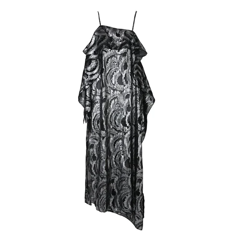 Rimless Romantic Silk Dress - Image 7