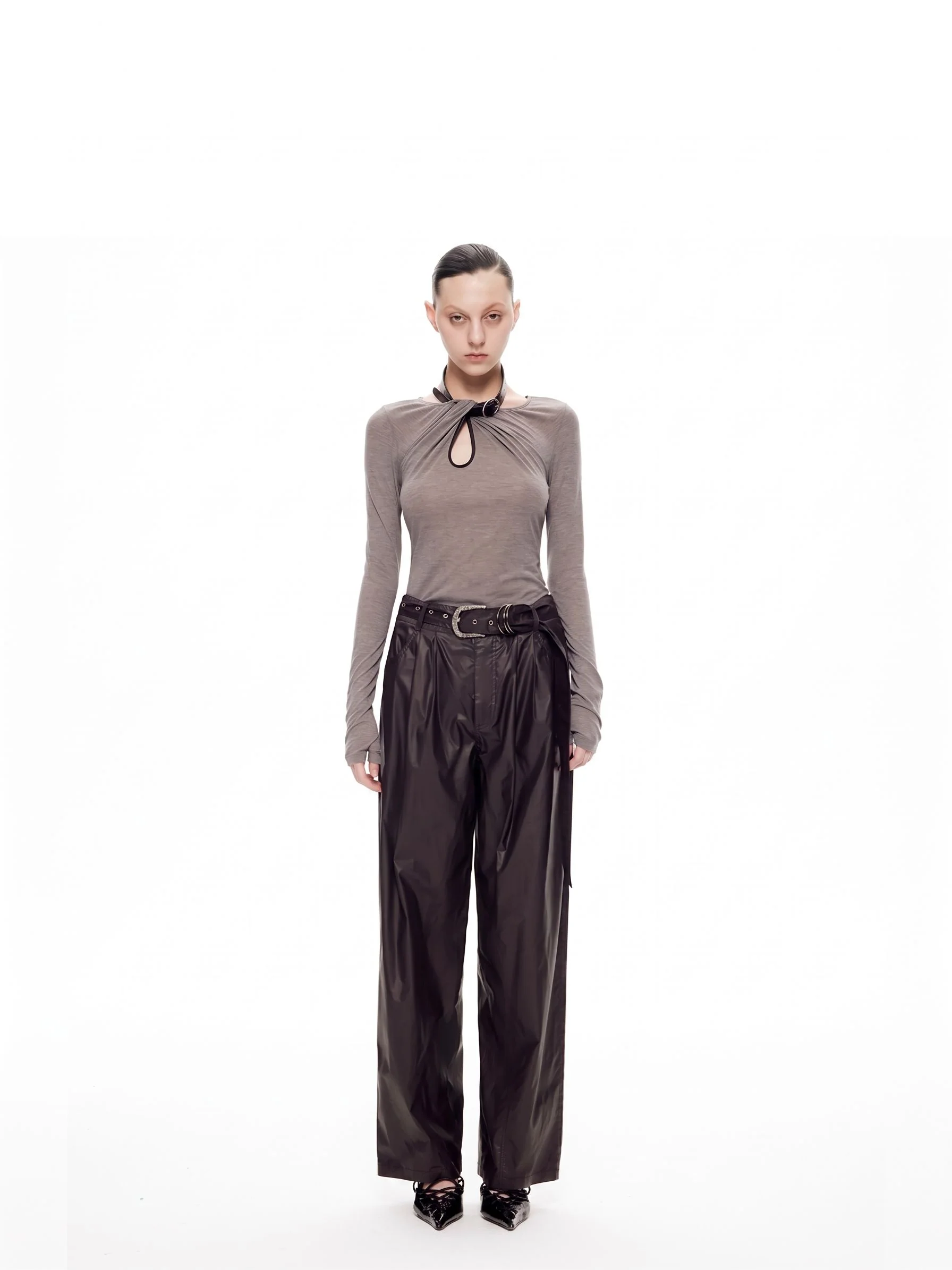 Ring Keyhole Top