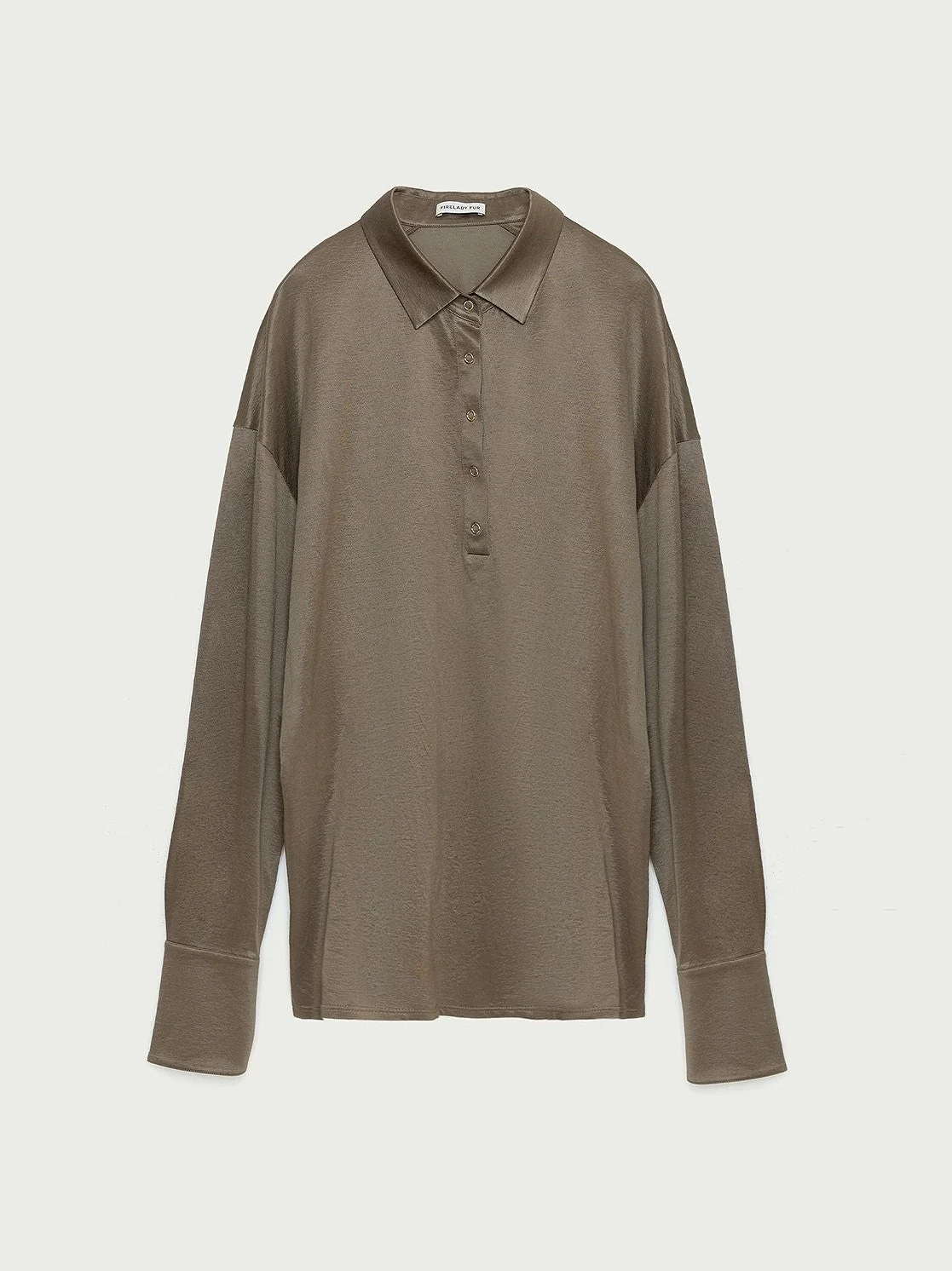 Ring-Snap Polo Blouse - Image 7
