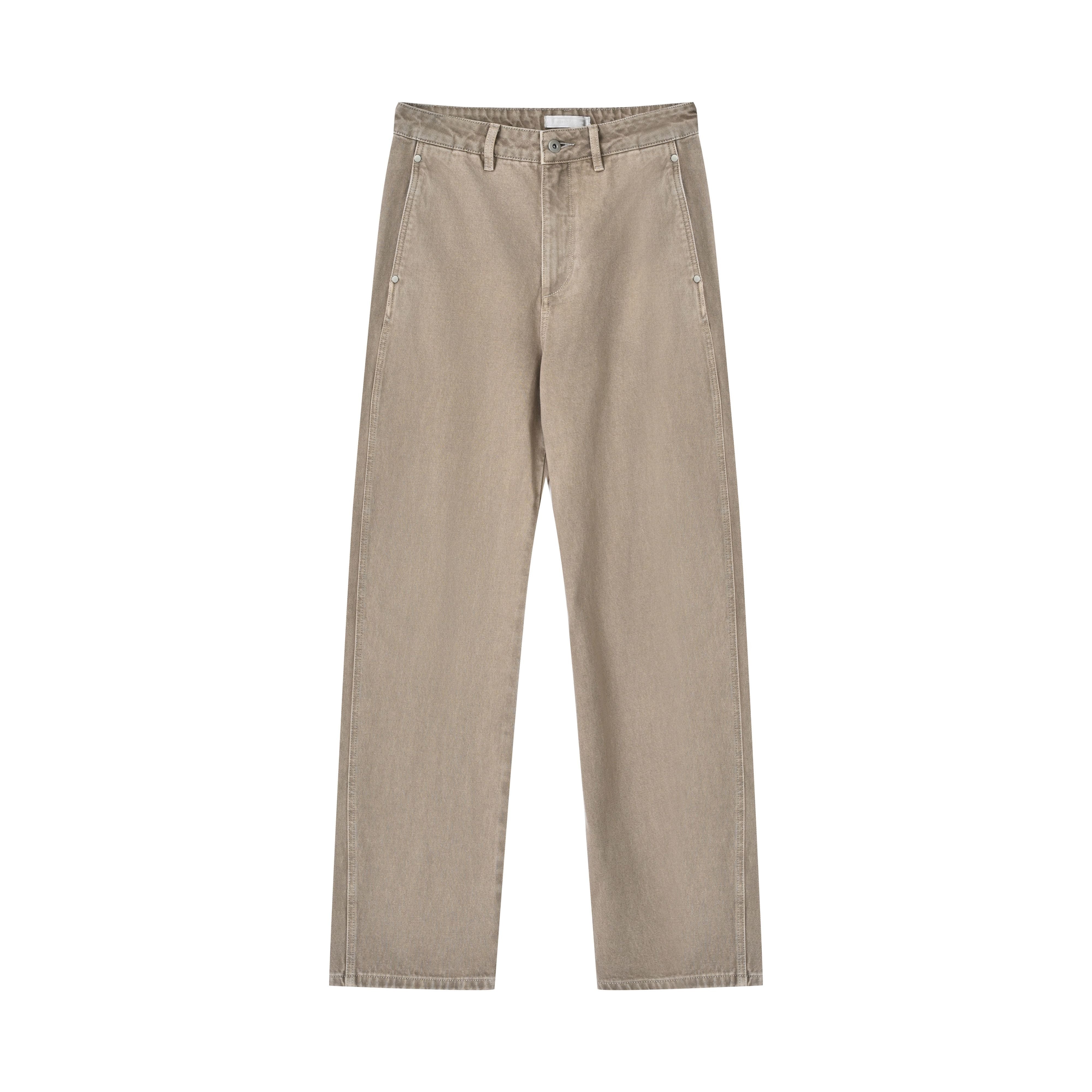 Rivet Straight Jeans - Image 6