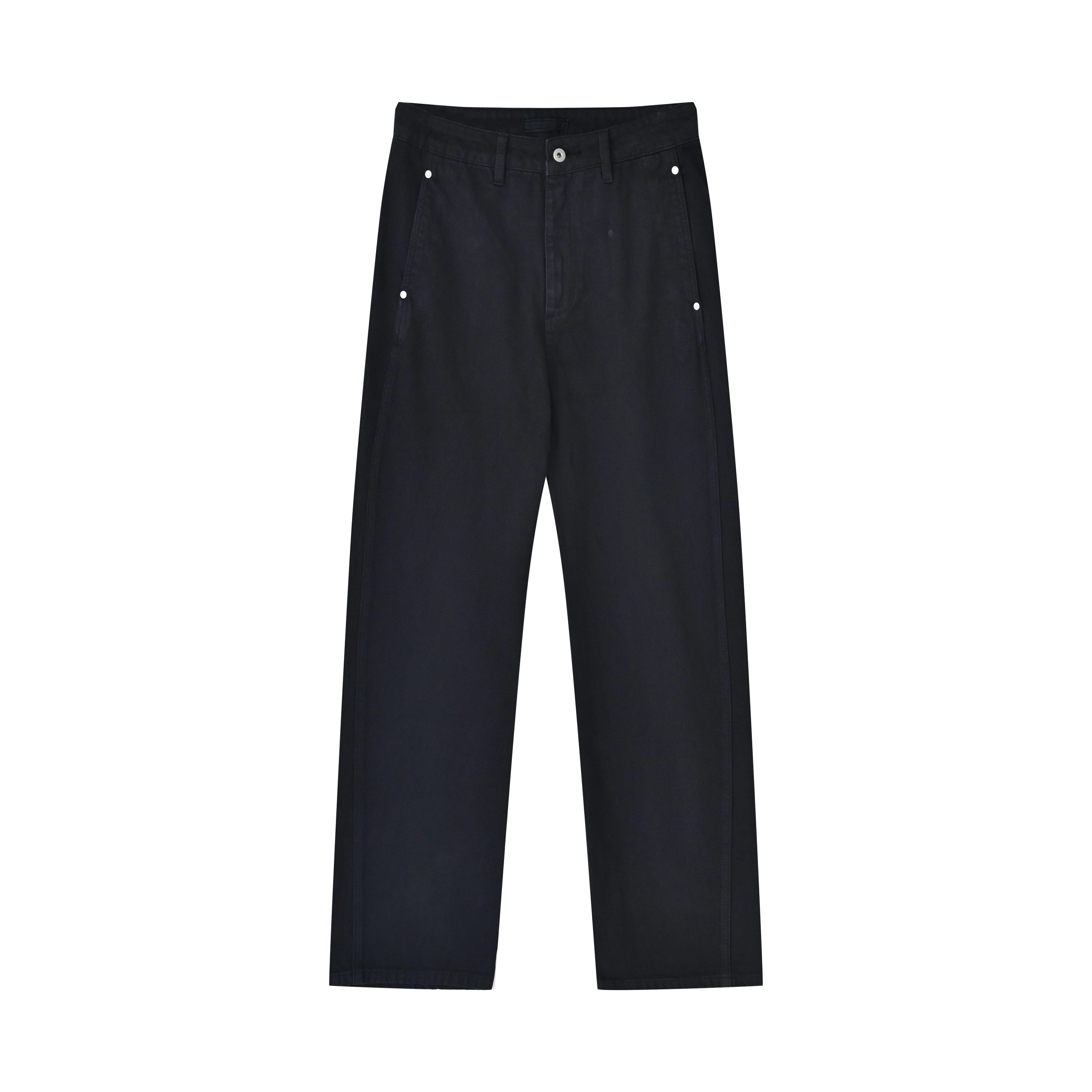 Rivet Straight Jeans - Image 7