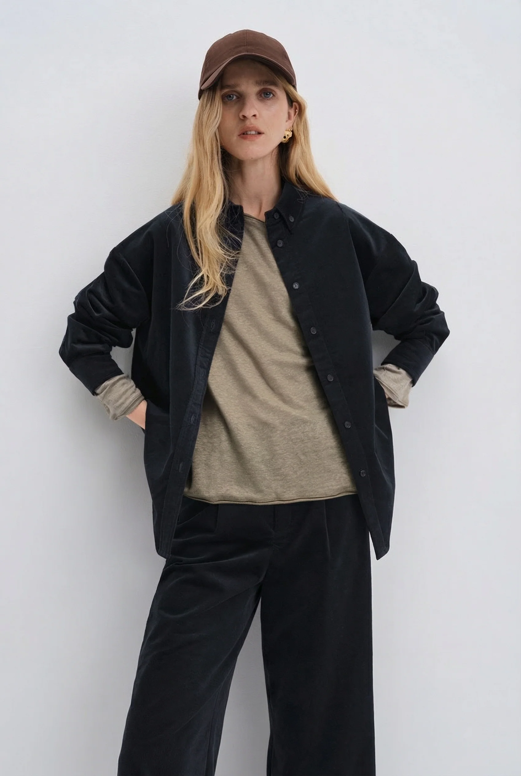 Roberta Corduroy Overshirt and Trousers - Image 7