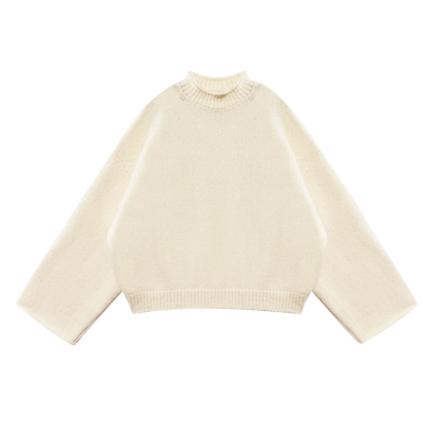 Rolled Mockneck Sweater - Image 6