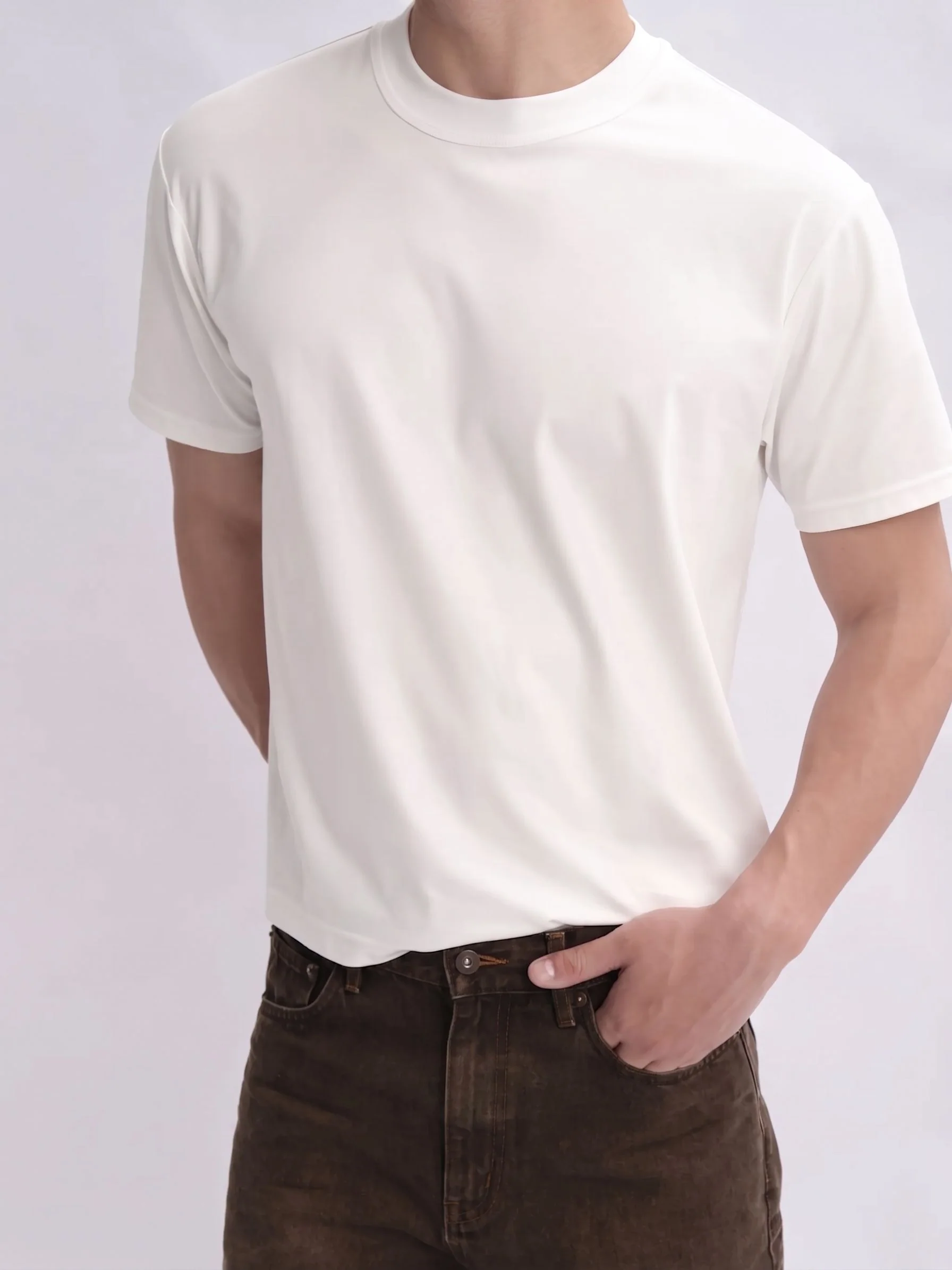 Rolled Sleeve Tee - Image 4