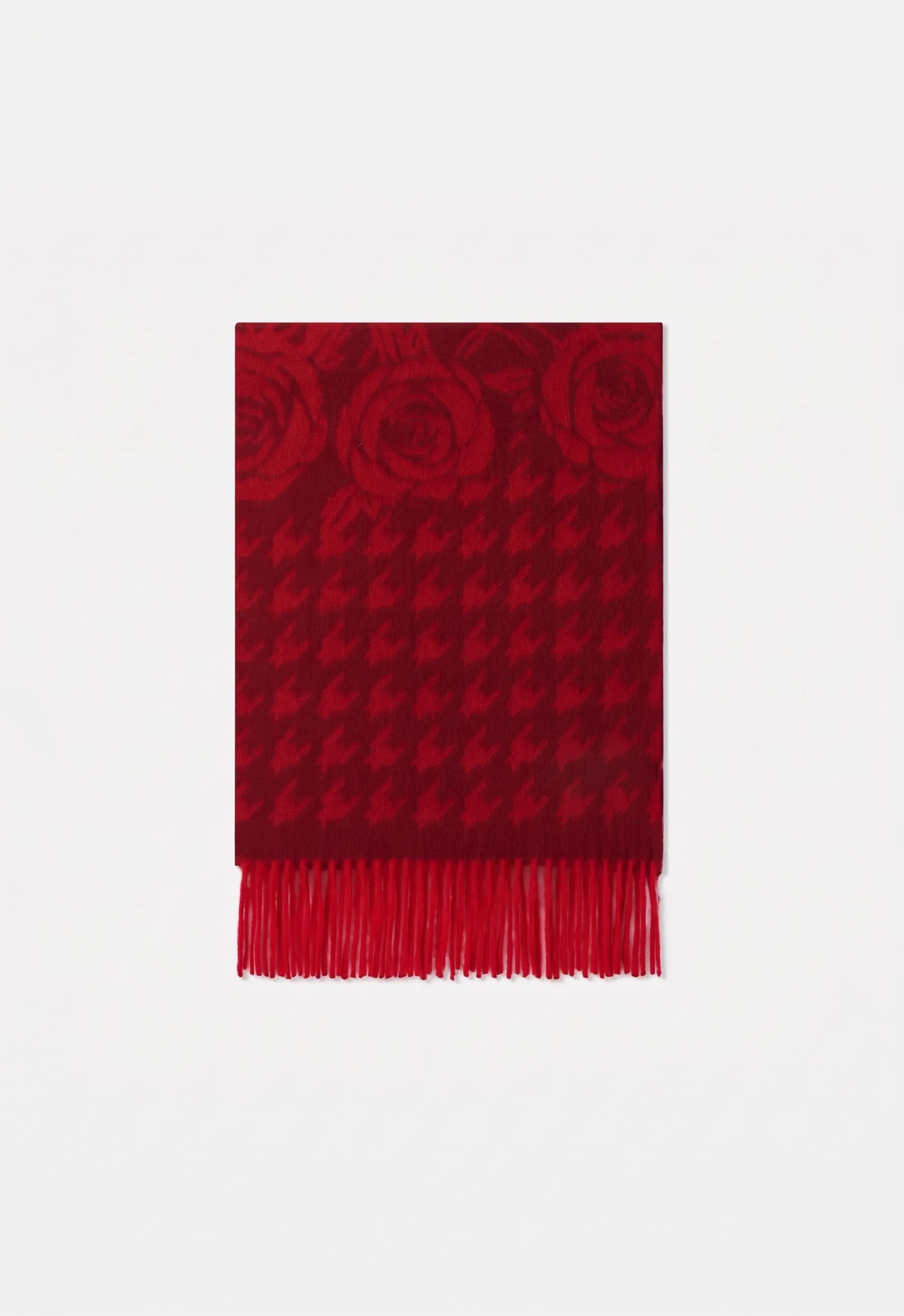 Rose Jacquard Scarf - Image 5