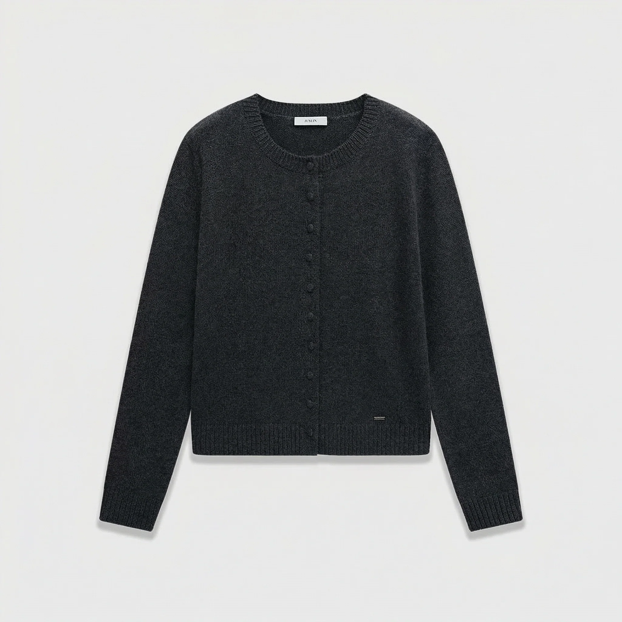 Round Neck Cardigan - Image 7