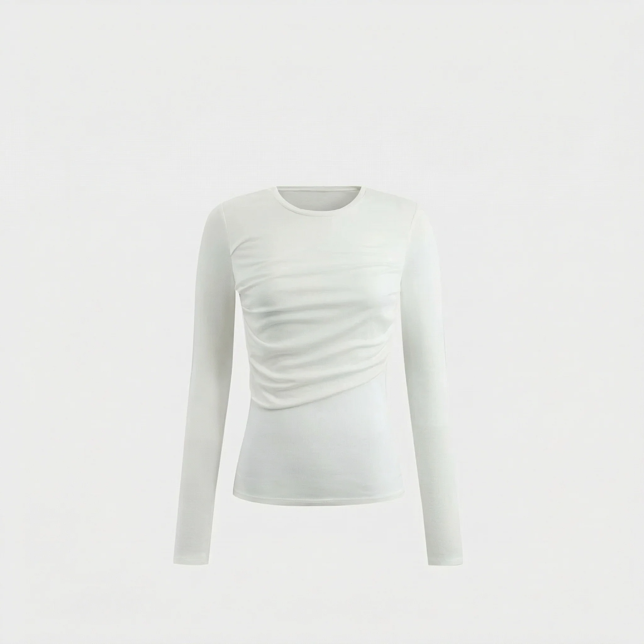 Ruched Long Sleeve Top - Image 8