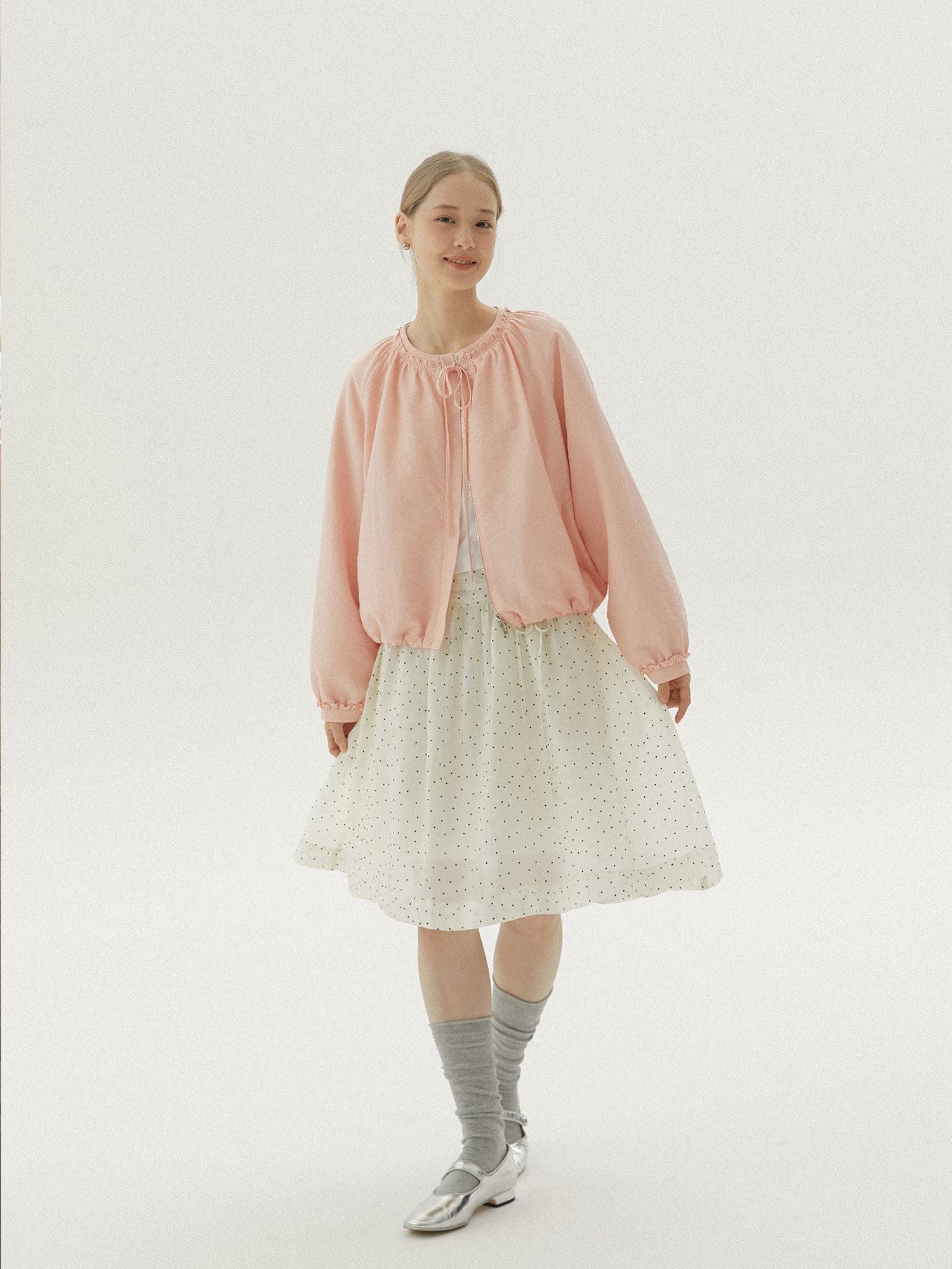 Ruched Neck Jacket - Image 4