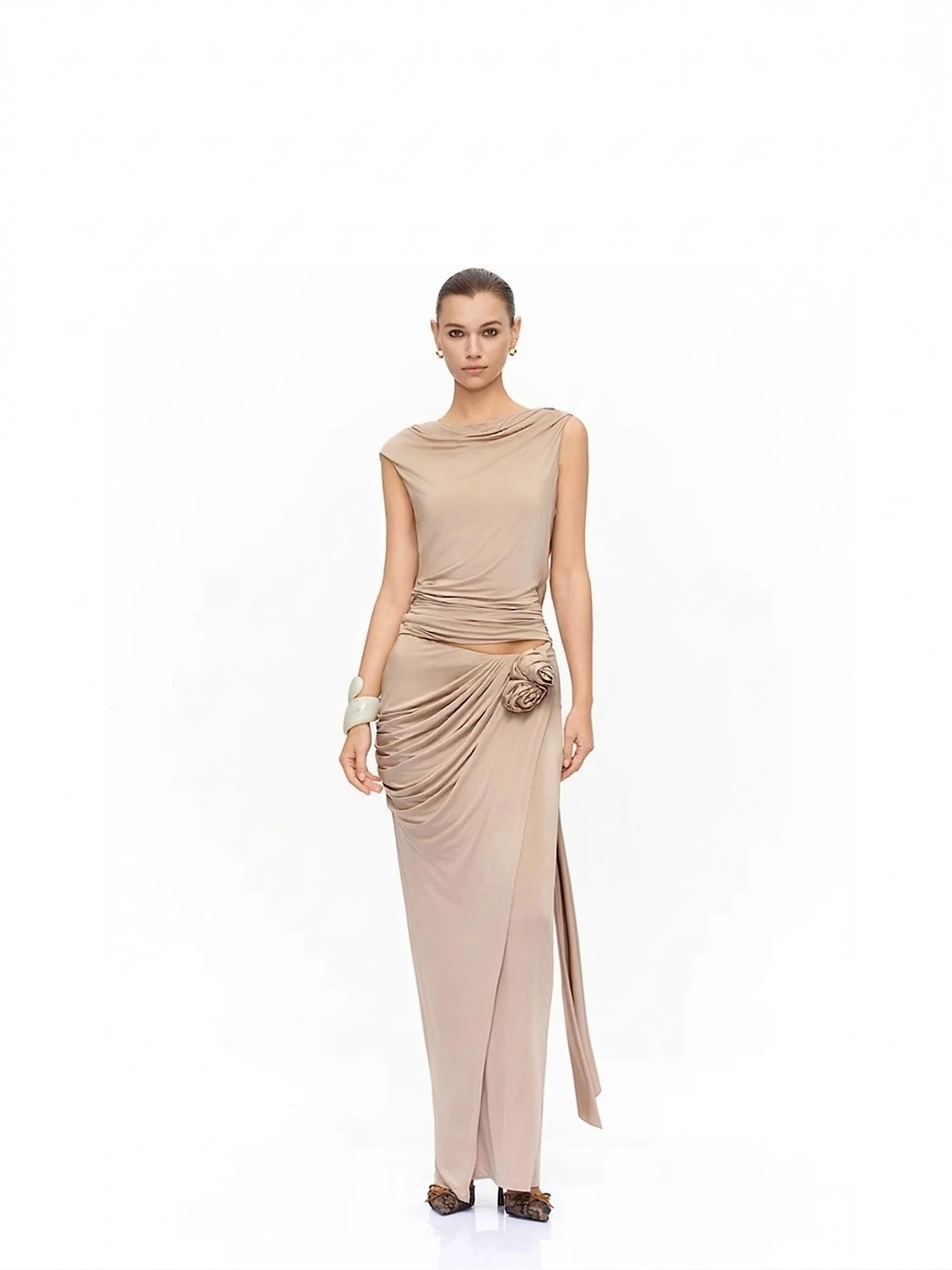 Ruched Skirt Set - Image 5
