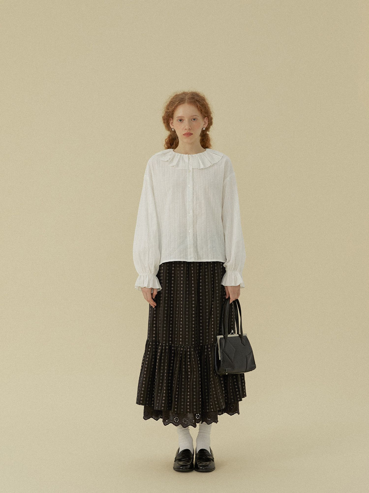 Ruffle Collar Blouse - Image 4