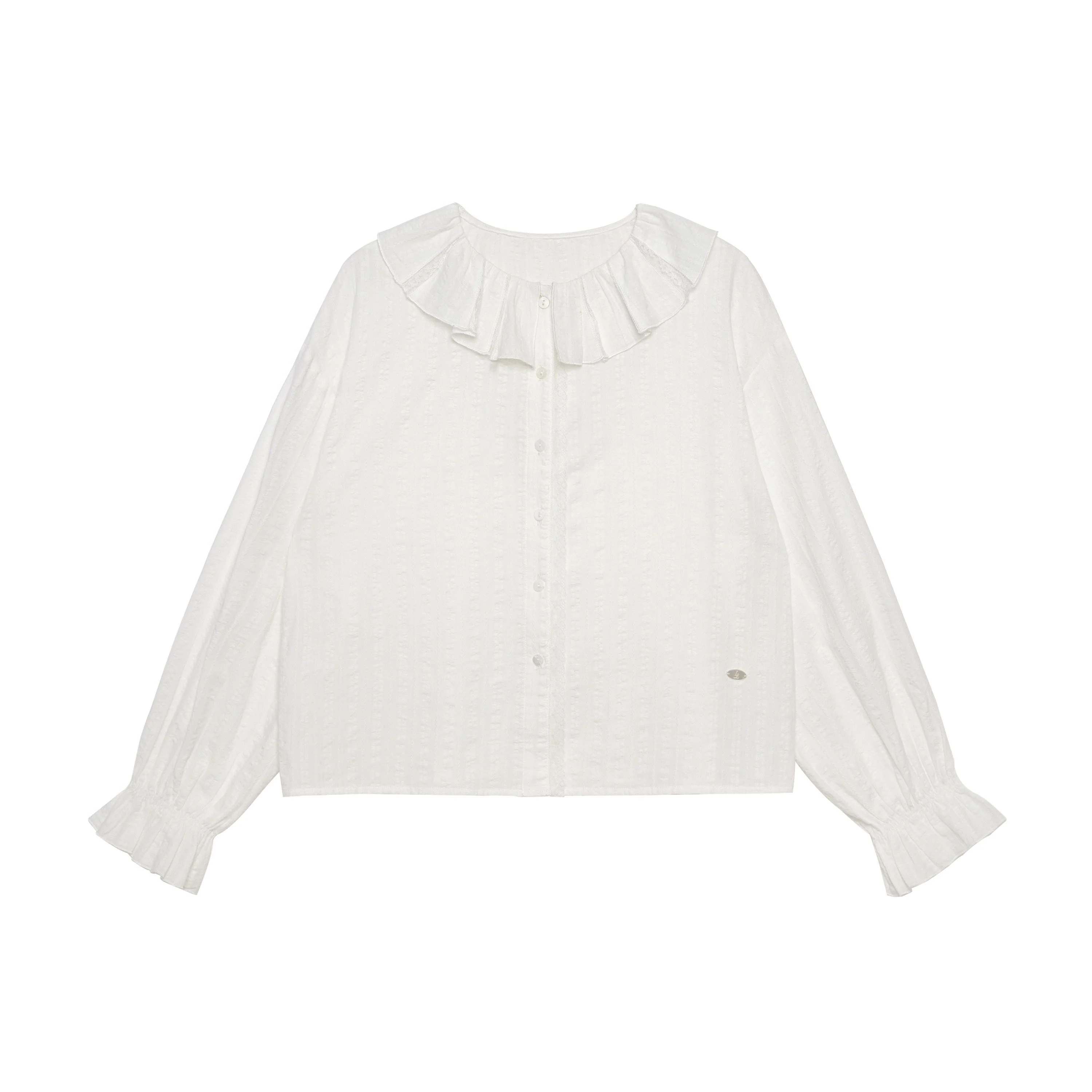 Ruffle Collar Blouse - Image 6