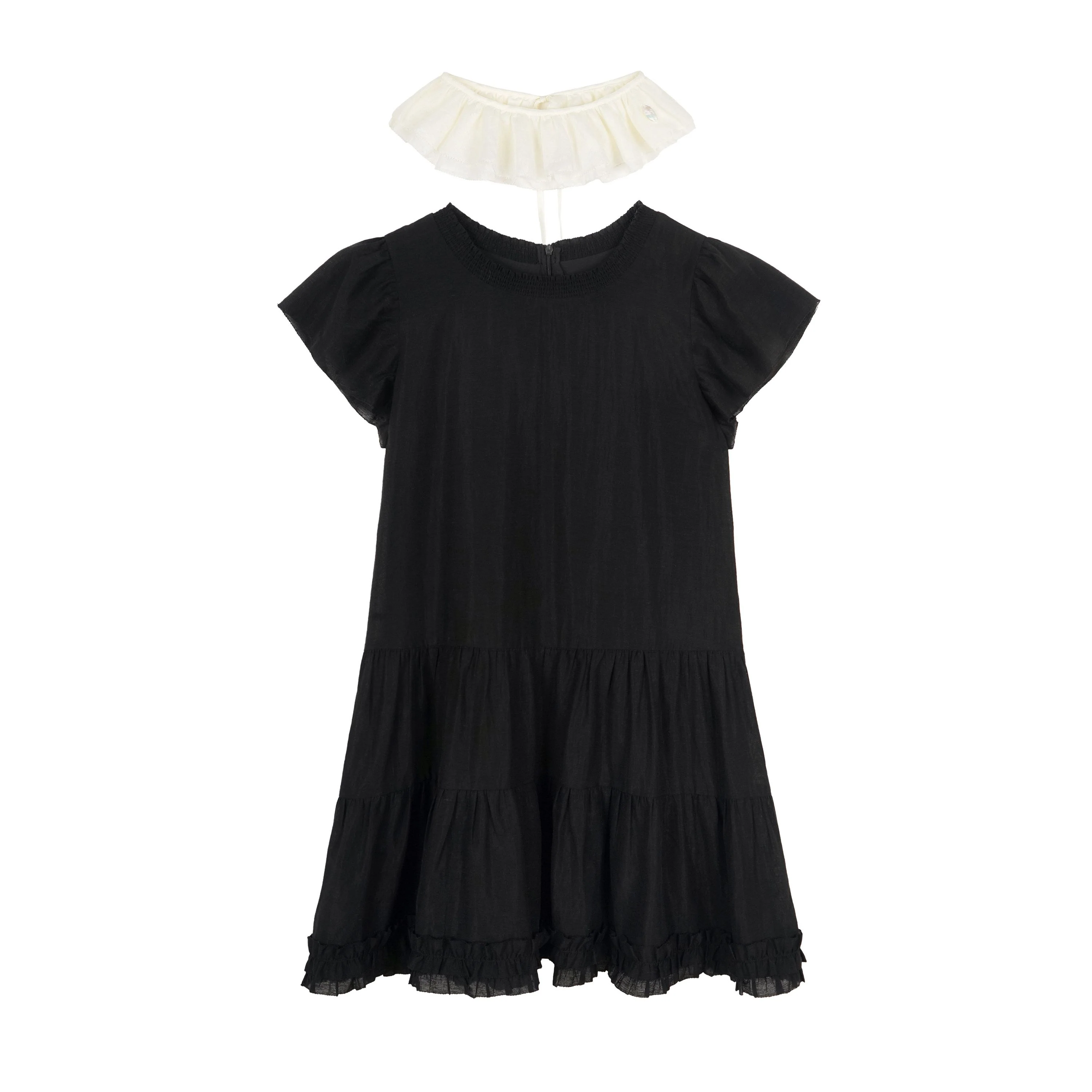 Ruffle Collar Dress - Image 6