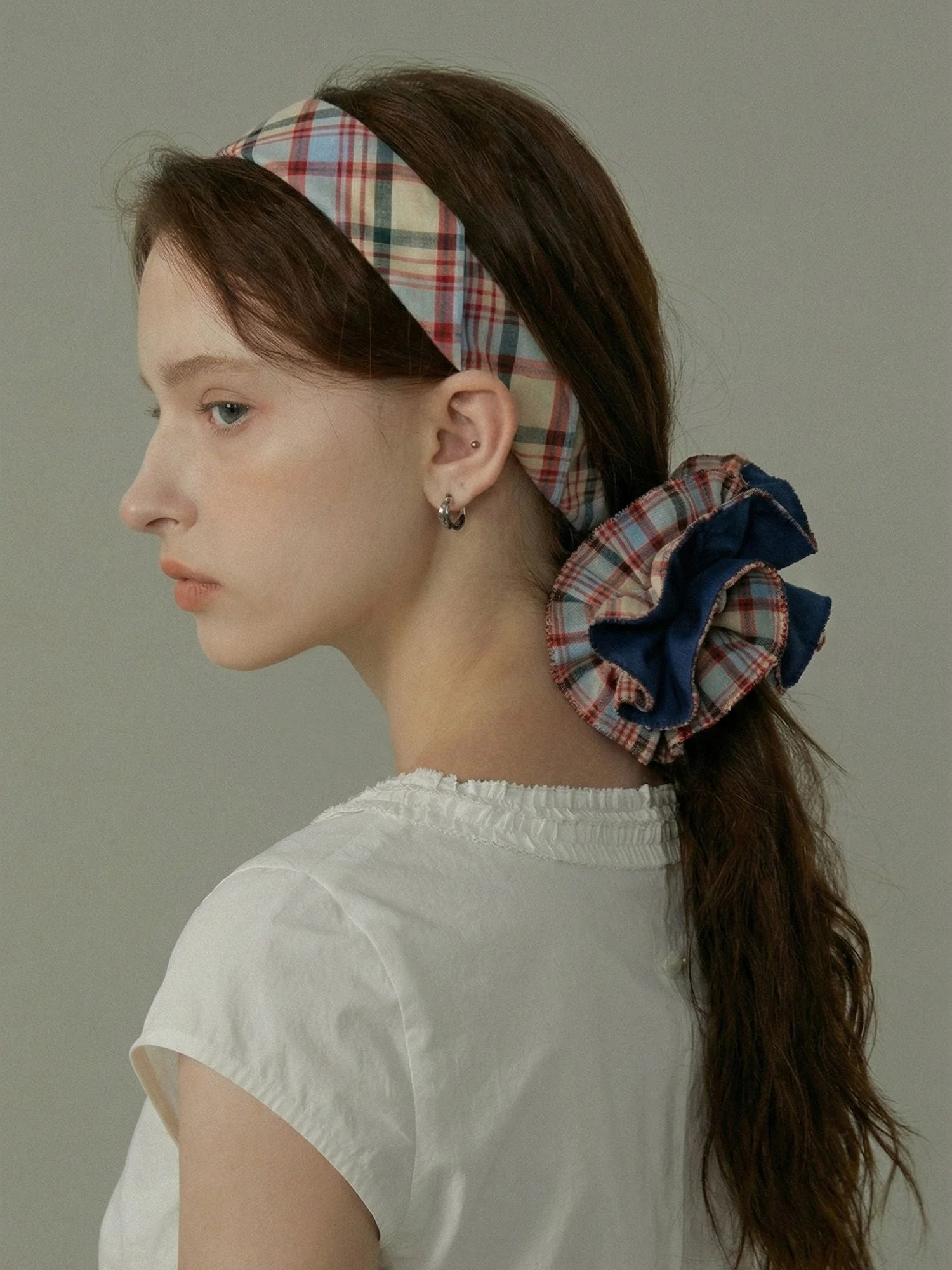 Ruffle Hair Scrunchie - Image 3