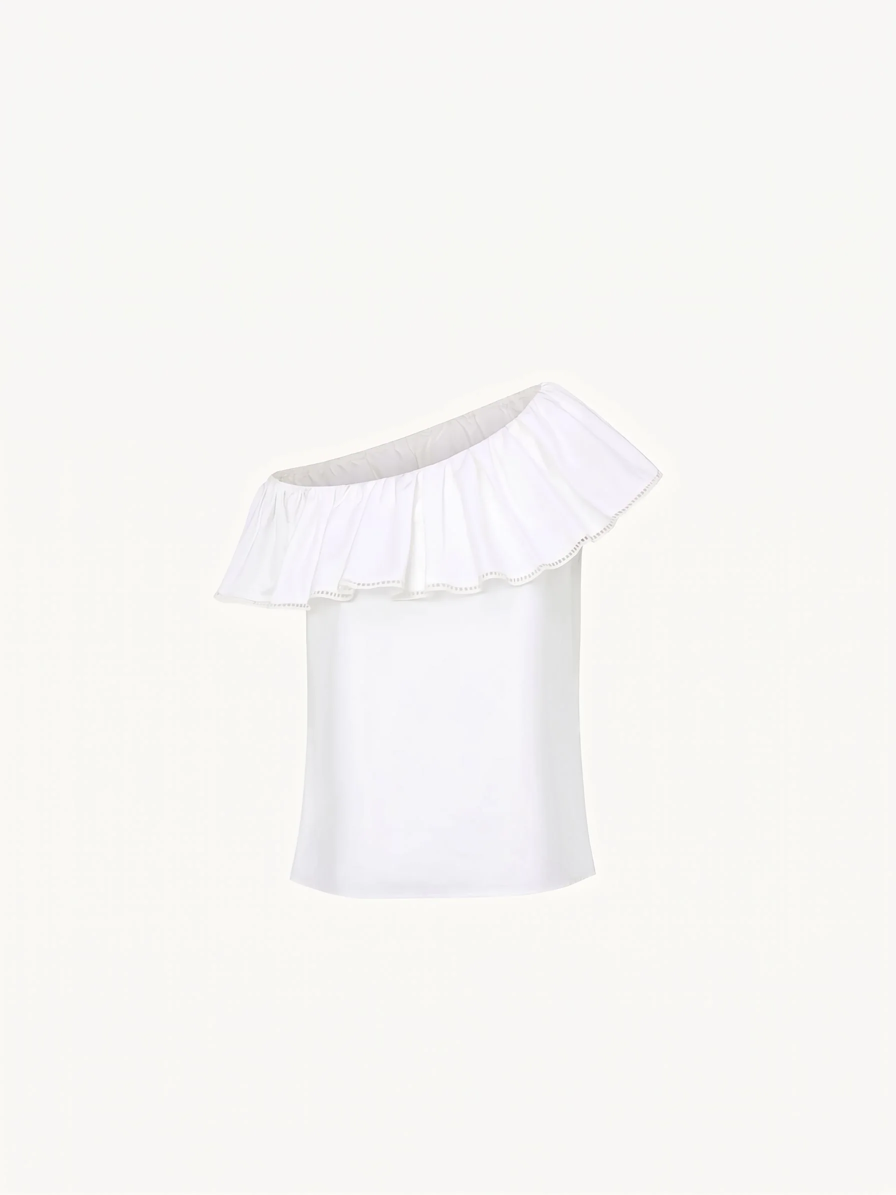 Ruffle One-Shoulder Top - Image 6