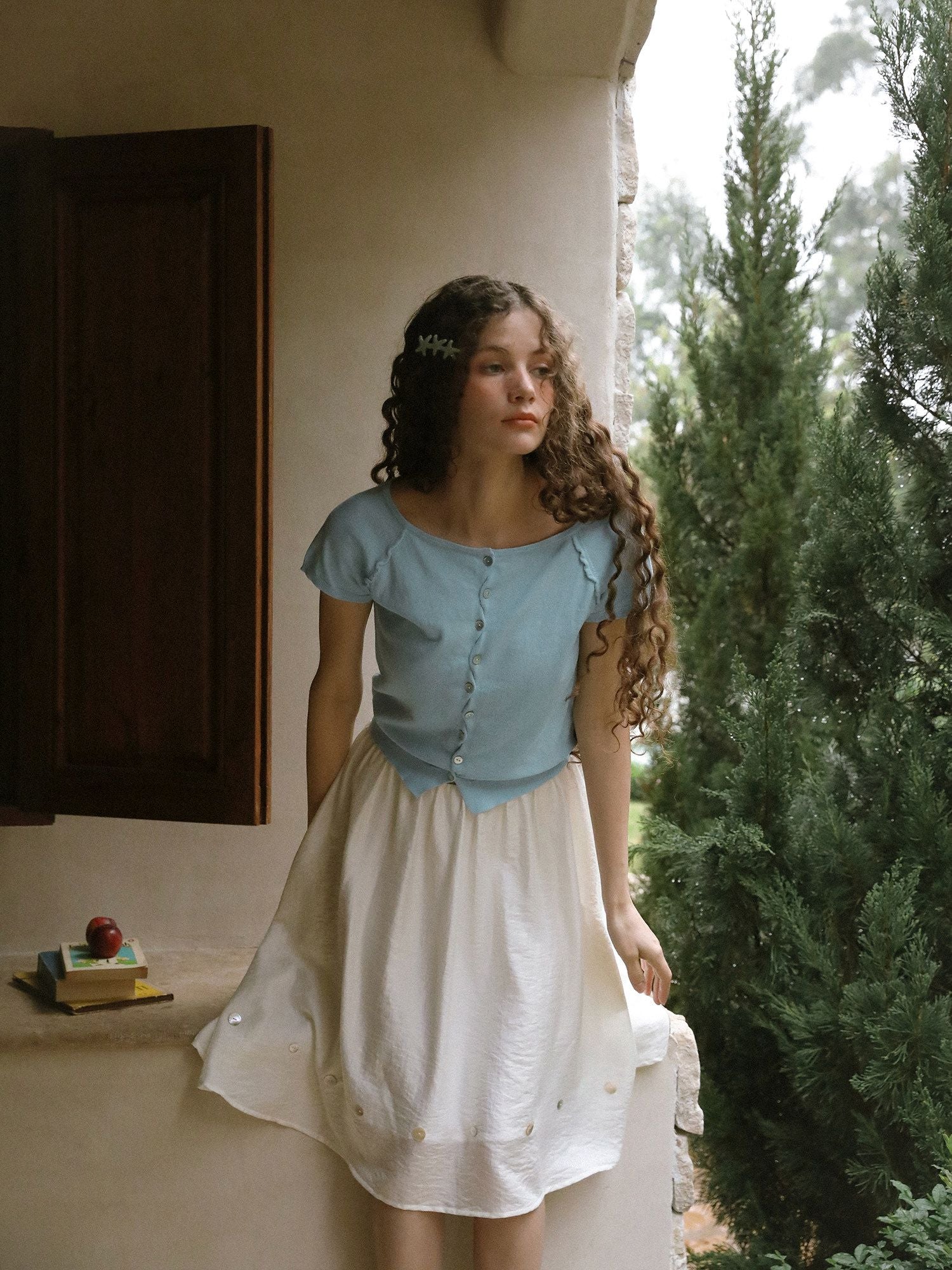 Ruffle Seam Cardigan - Image 5