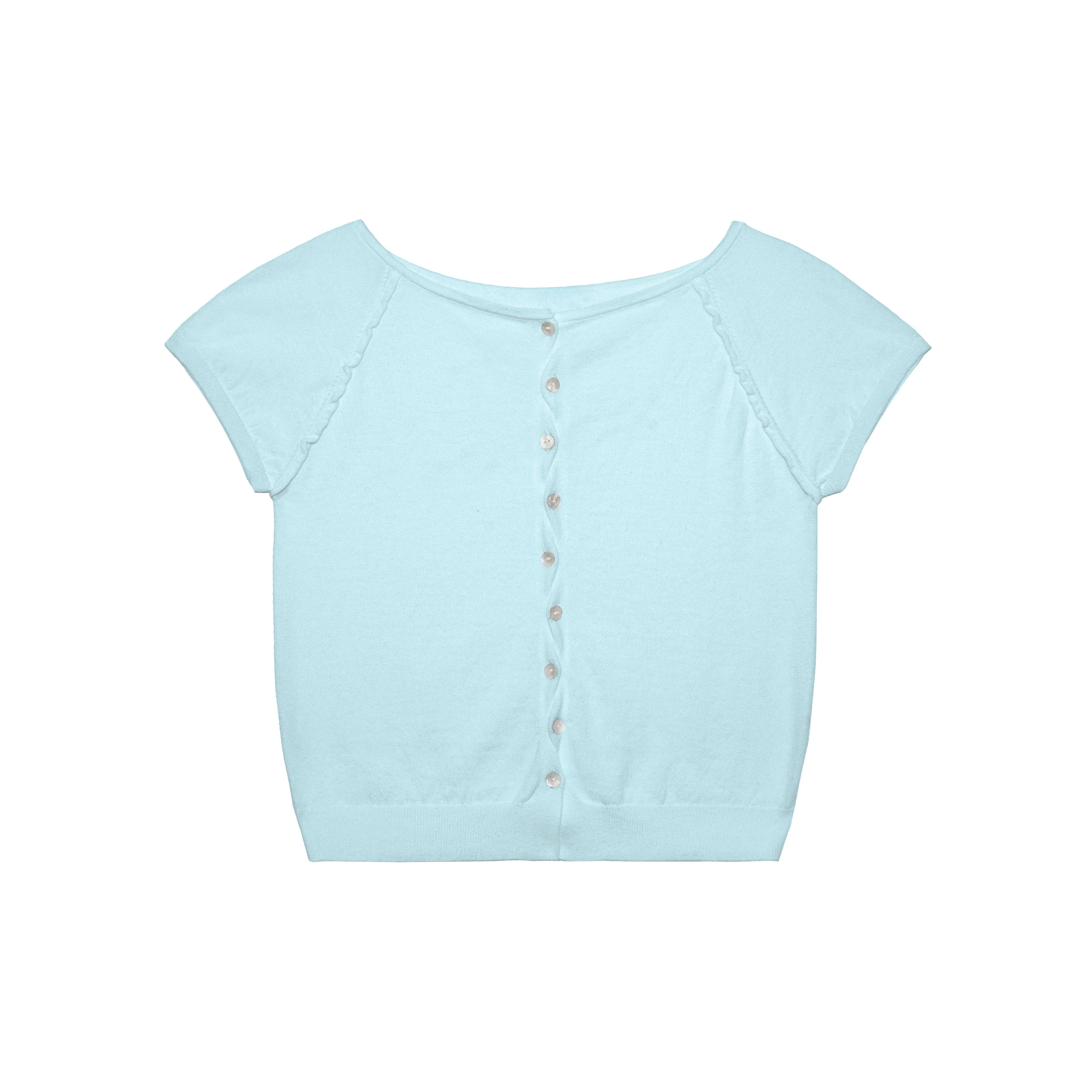 Ruffle Seam Cardigan - Image 7