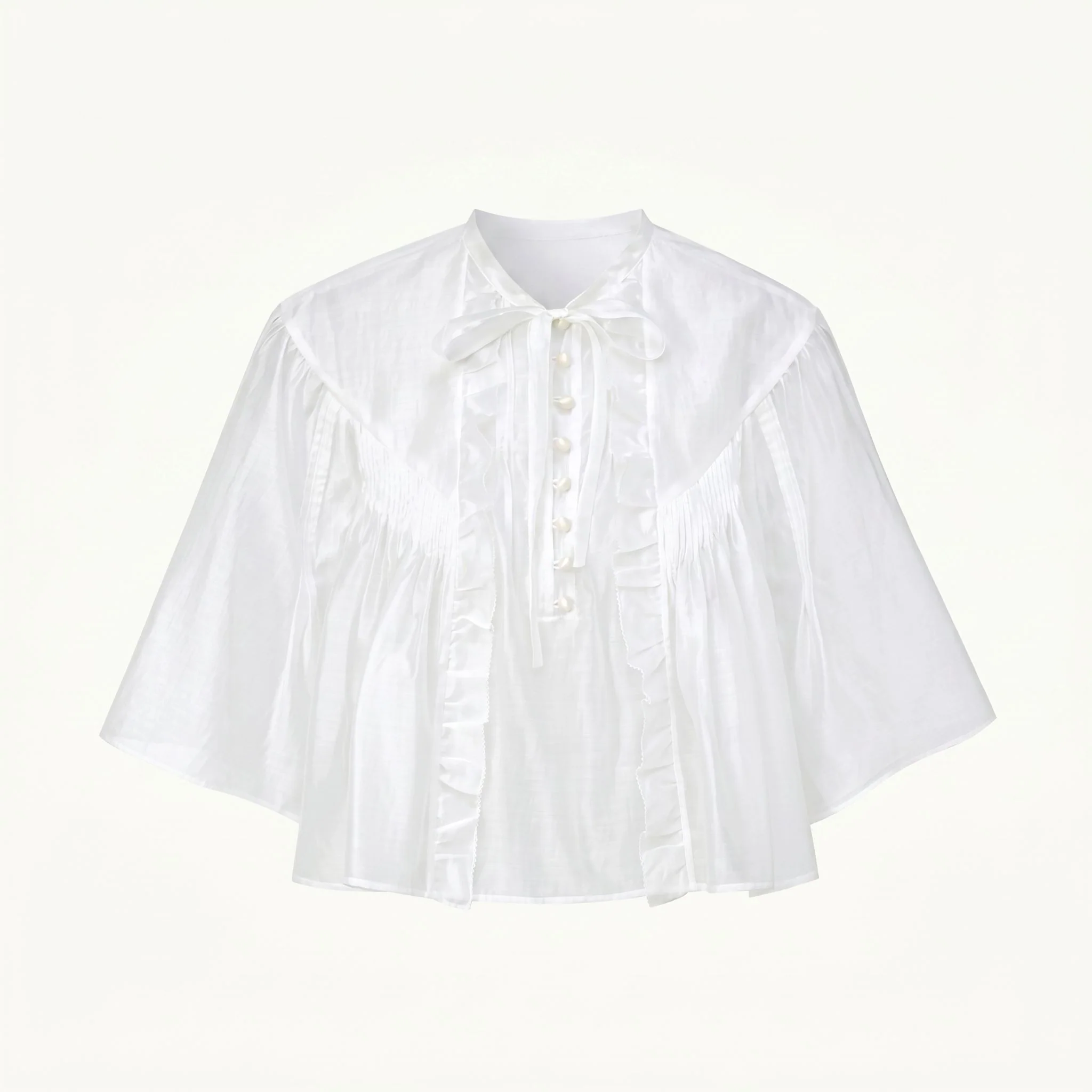 Ruffle Tie Blouse - Image 5