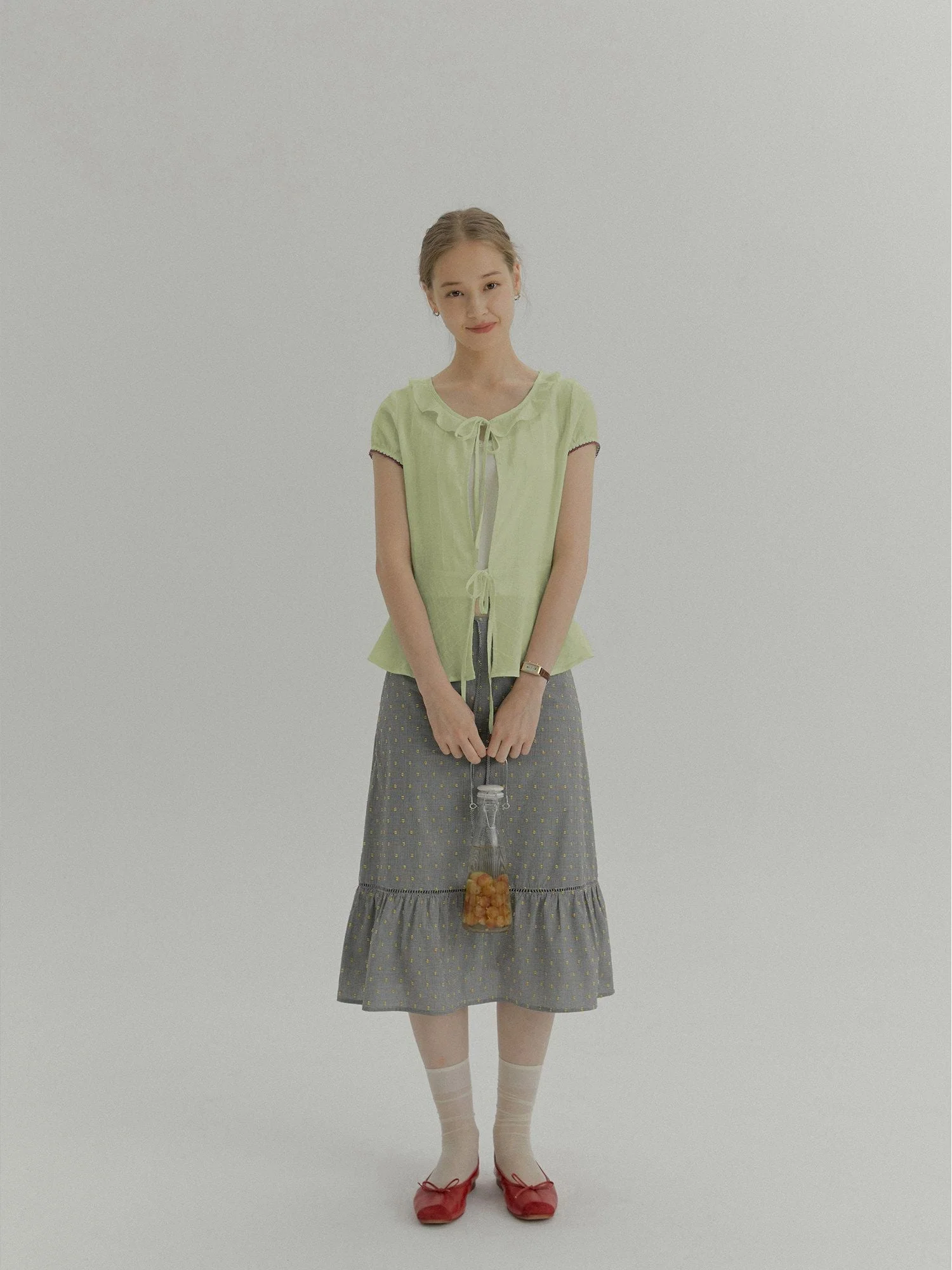 Ruffle Tie Top - Image 3
