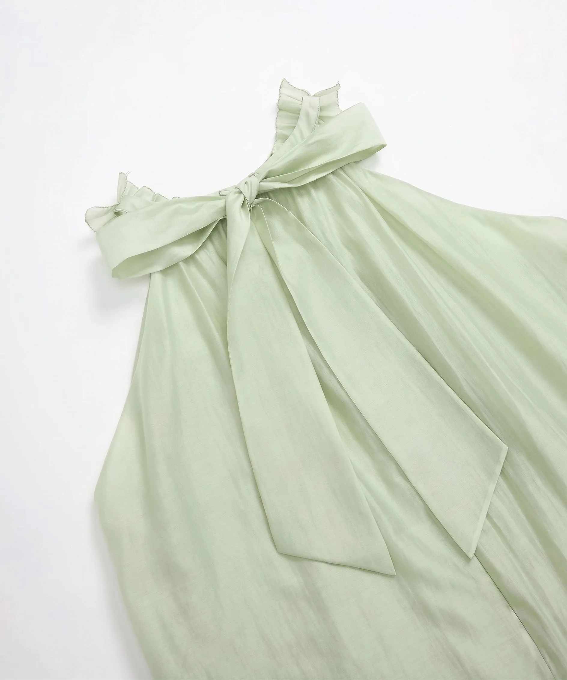 Ruffled A-Line Top