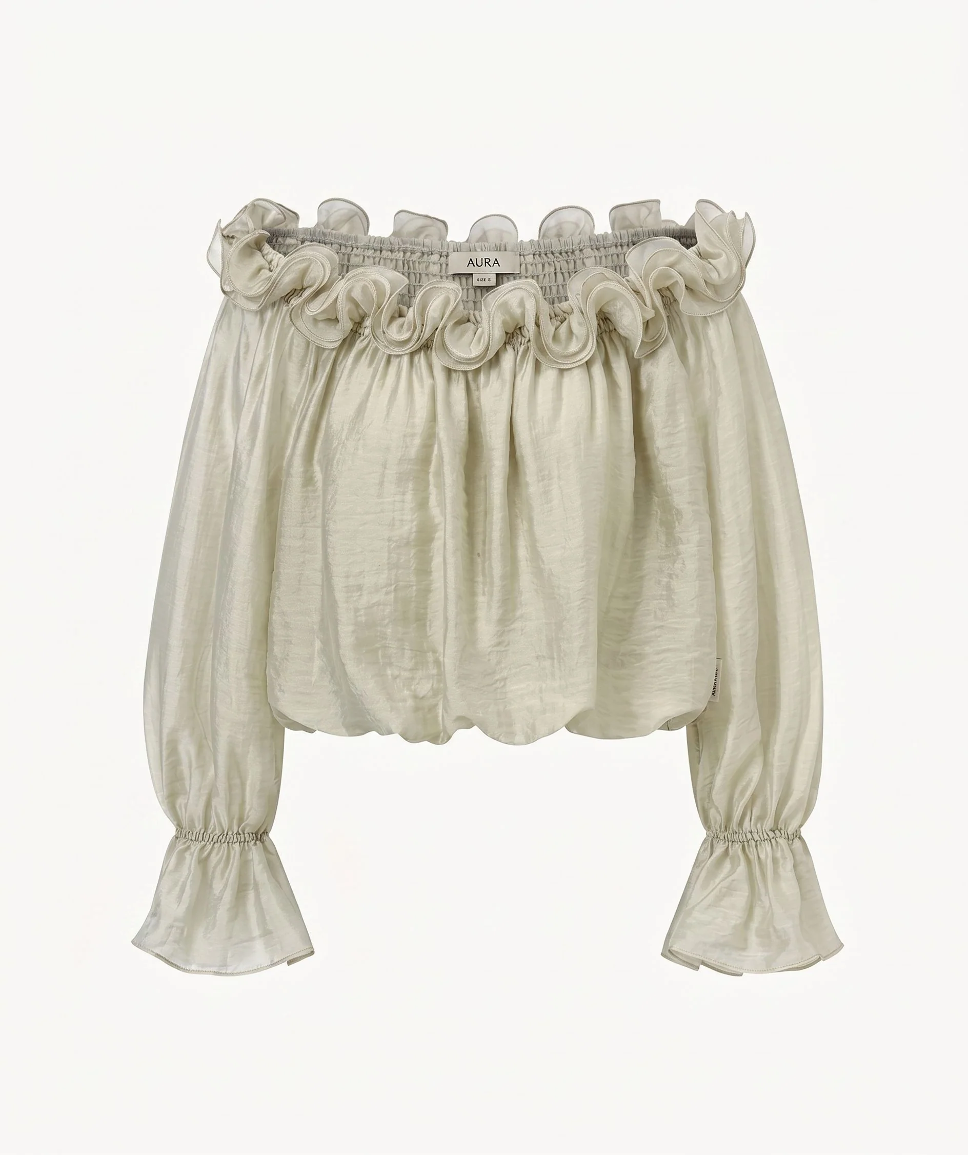 Ruffled Off-Shoulder Blouse - Image 6