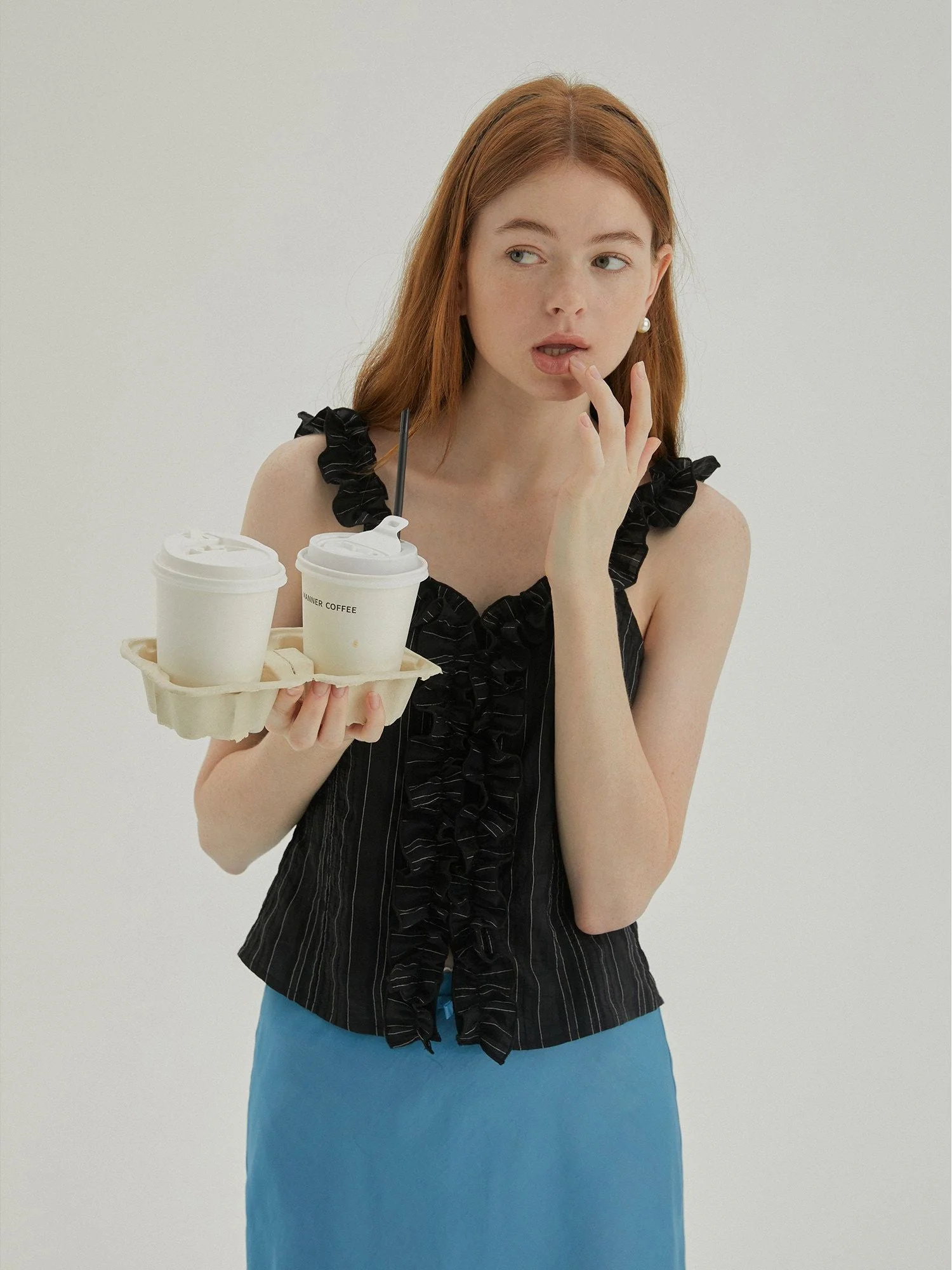 Ruffled Stripe Top - Image 5