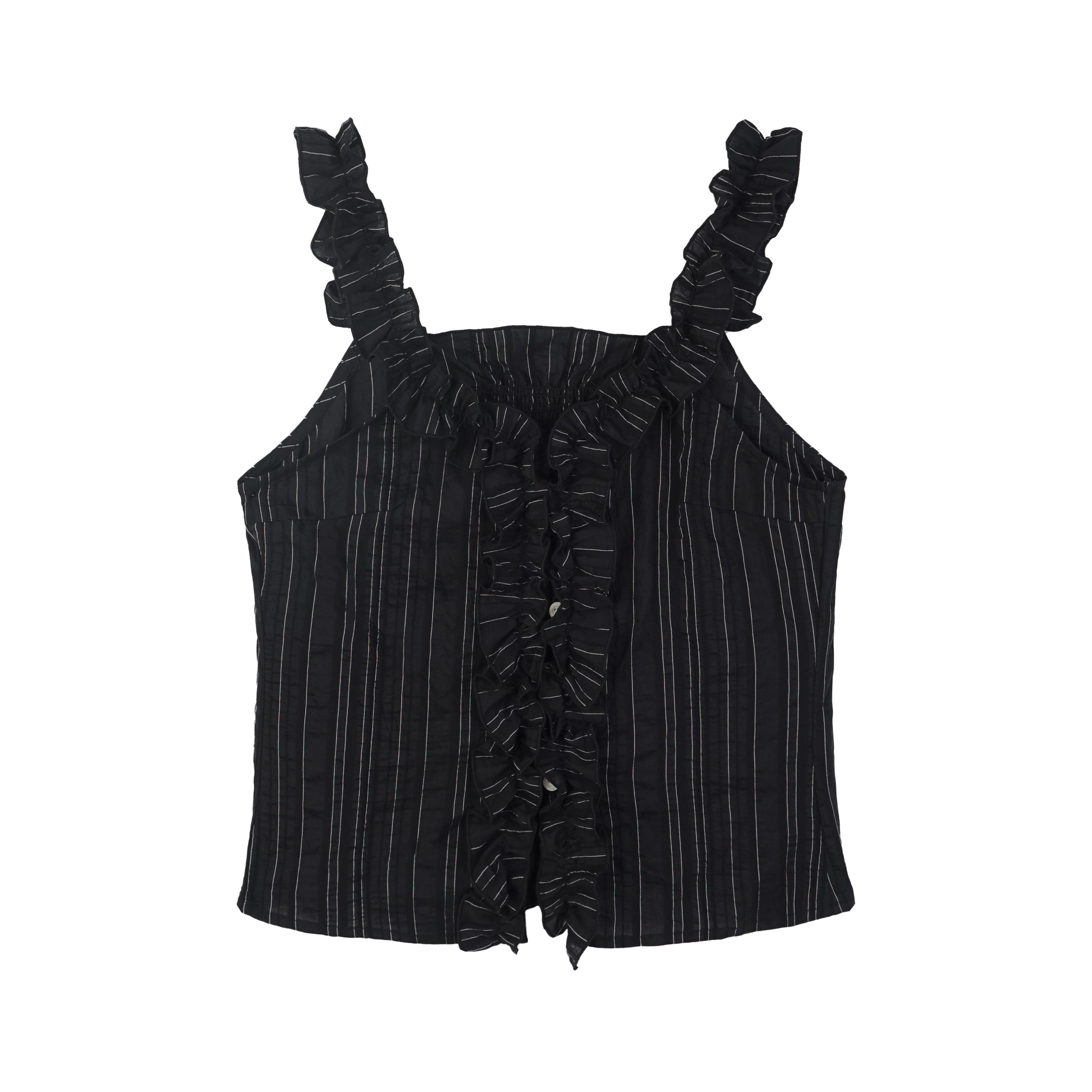 Ruffled Stripe Top - Image 7