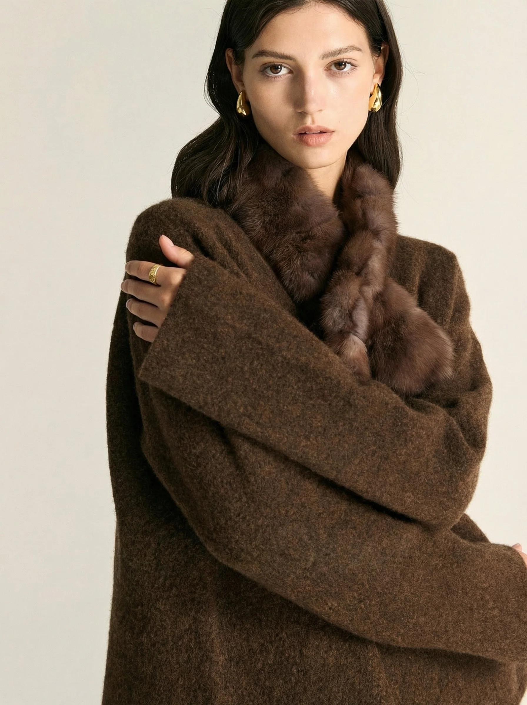 Russian Sable Pull-Through Scarf - Image 6