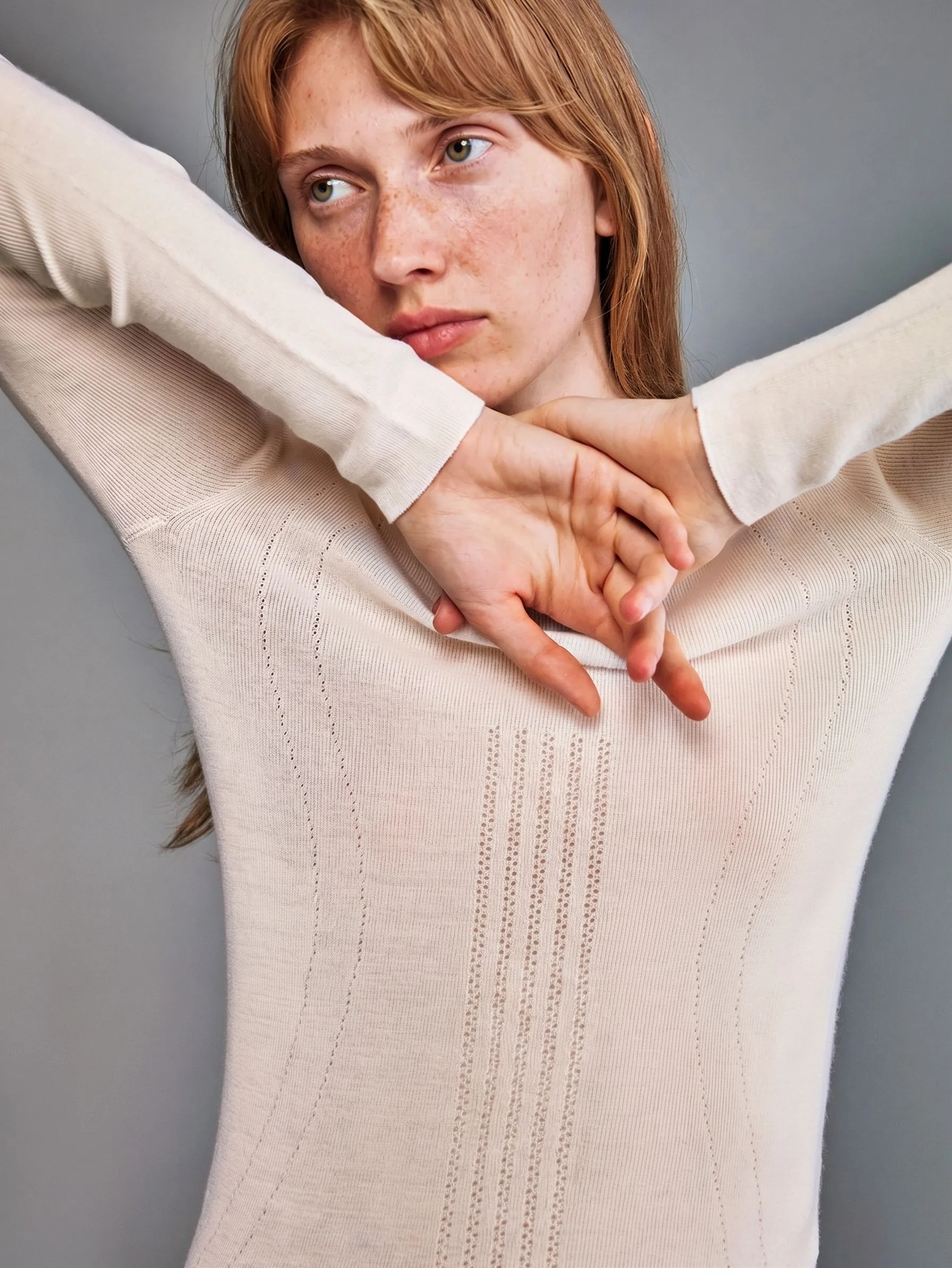 S-Curve Merino Knit Top - Image 2