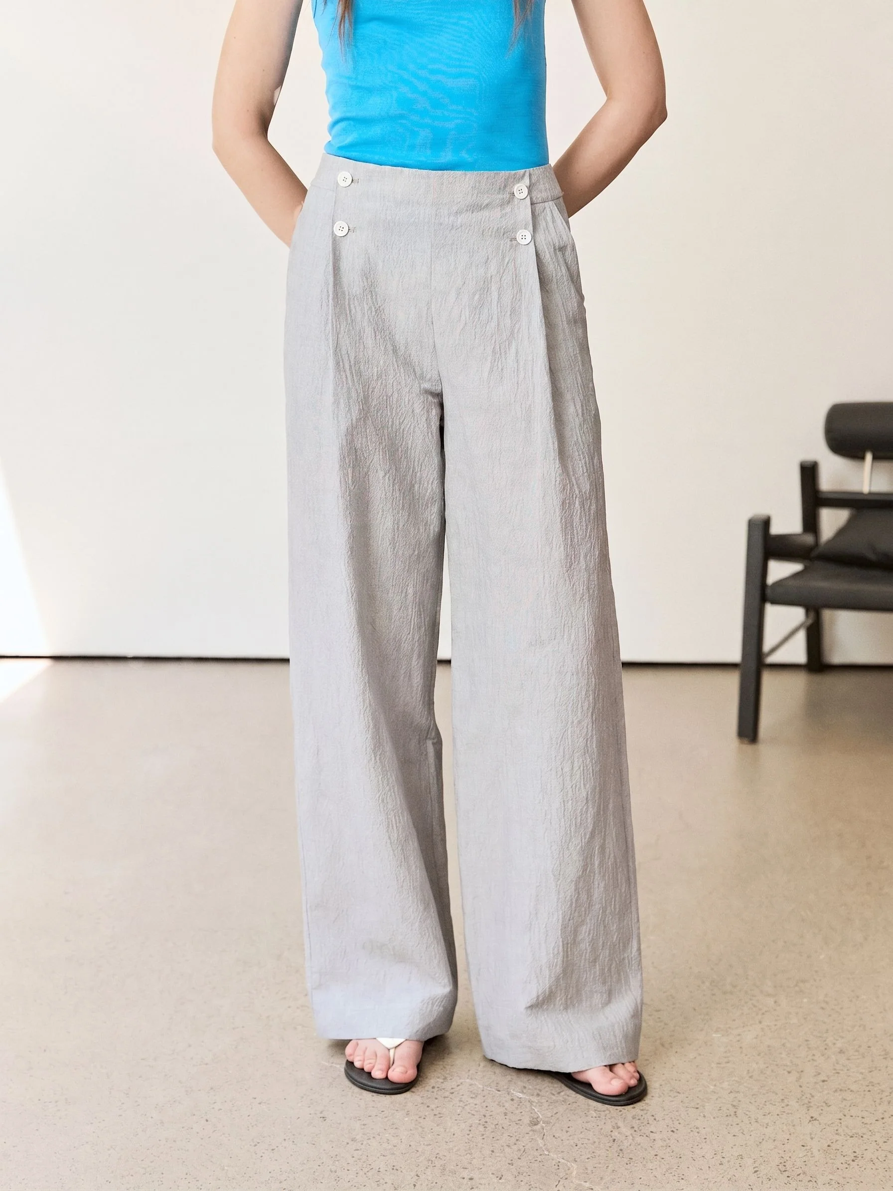 Sailor Button Trousers