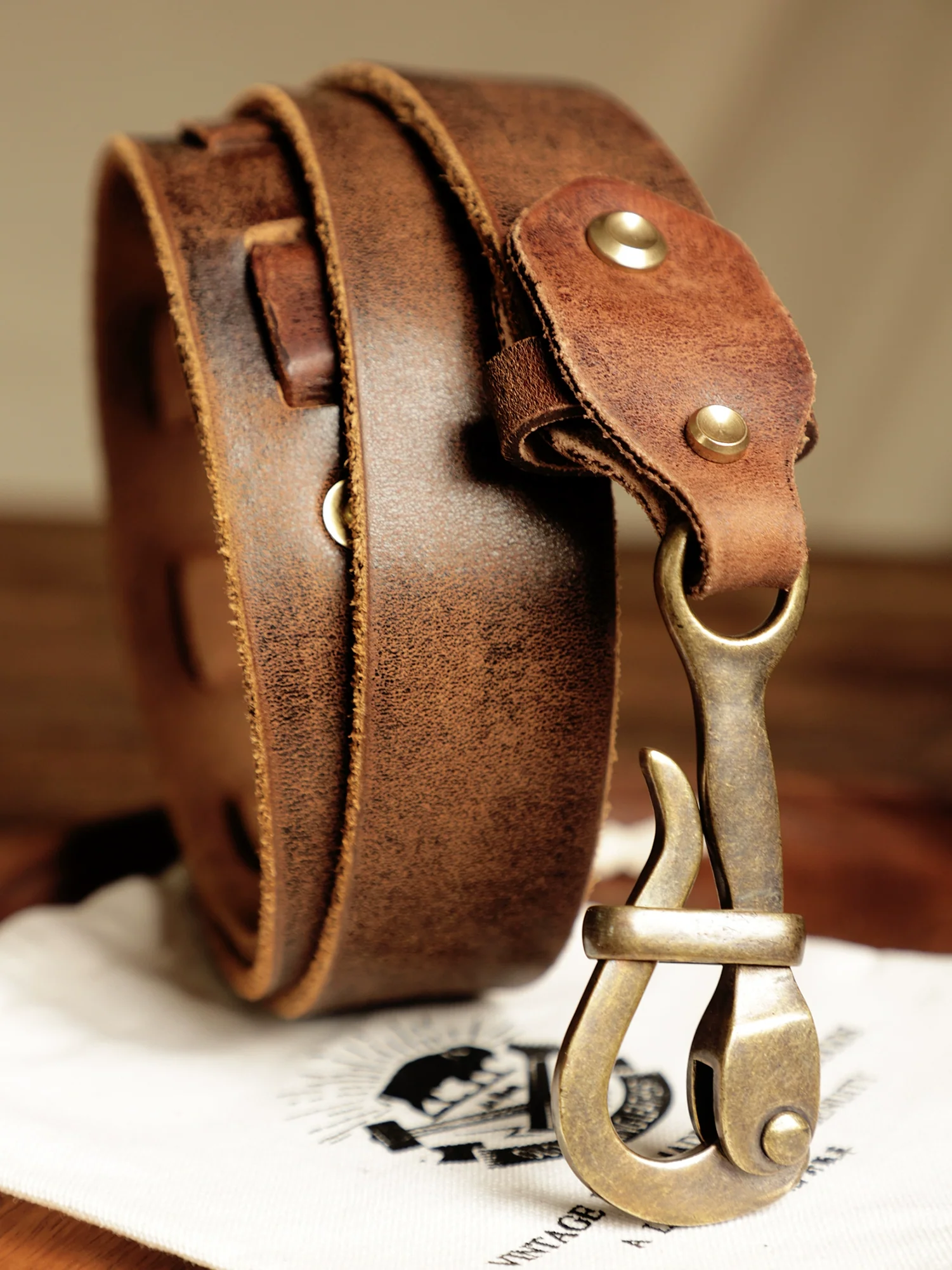 Sailor Hook Leather Belt - Image 14