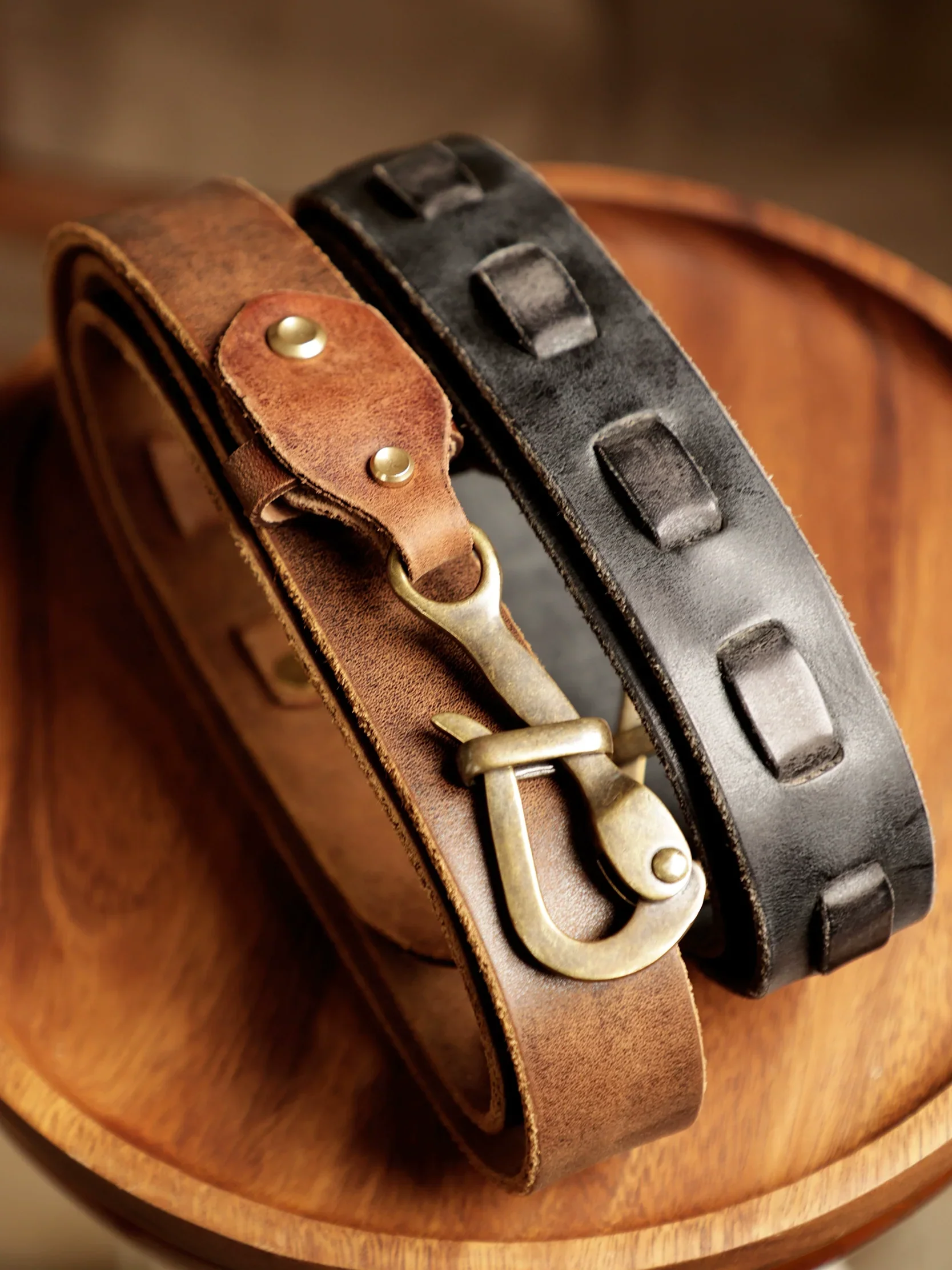 Sailor Hook Leather Belt - Image 2