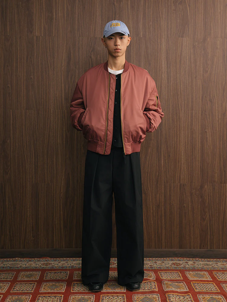 Salmon Bomber Jacket