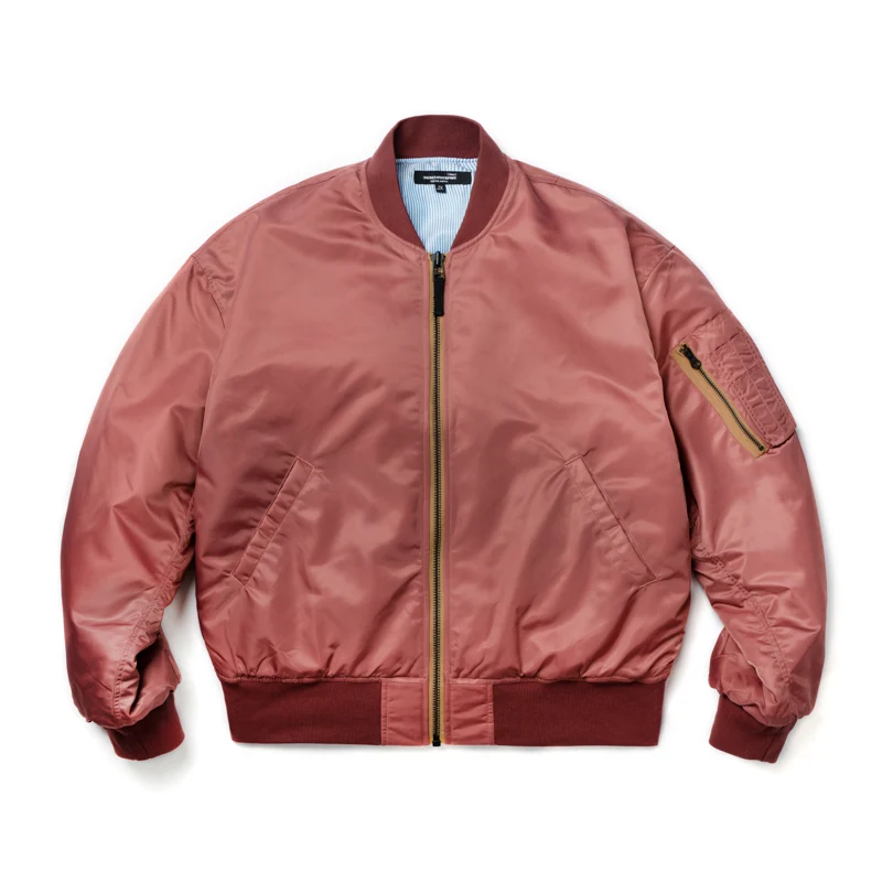 Salmon Bomber Jacket - Image 5