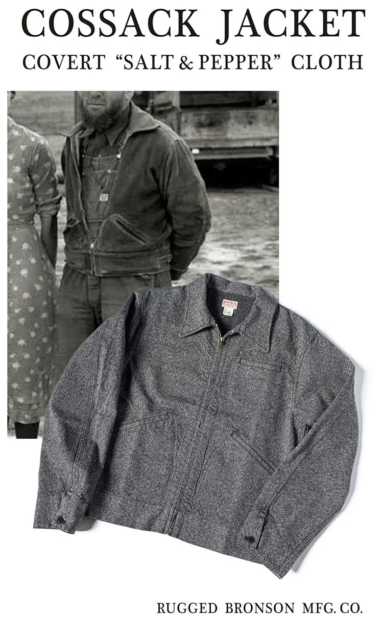 Salt-and-Pepper Cossack Jacket - Image 11
