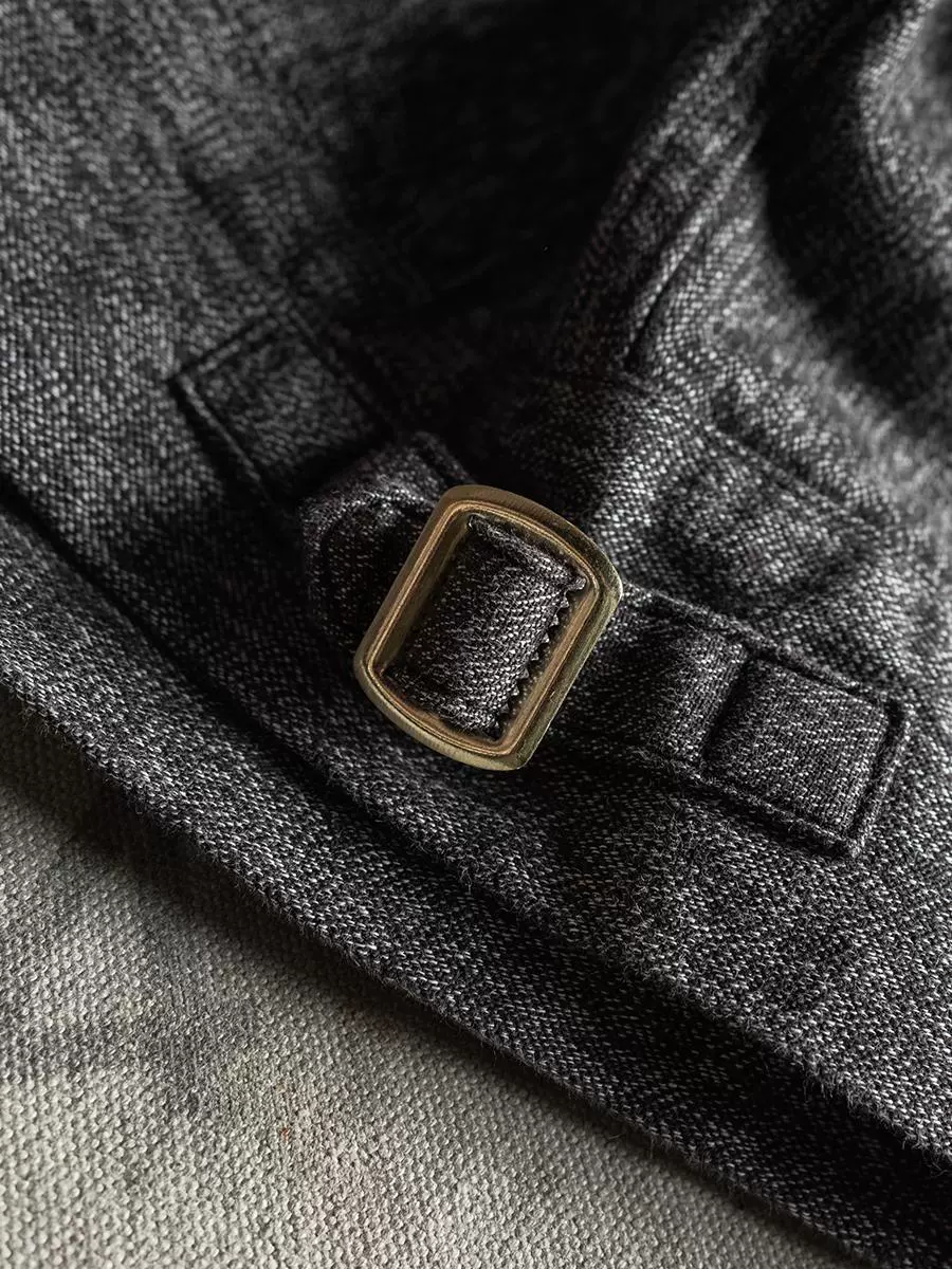 Salt-and-Pepper Cossack Jacket - Image 7