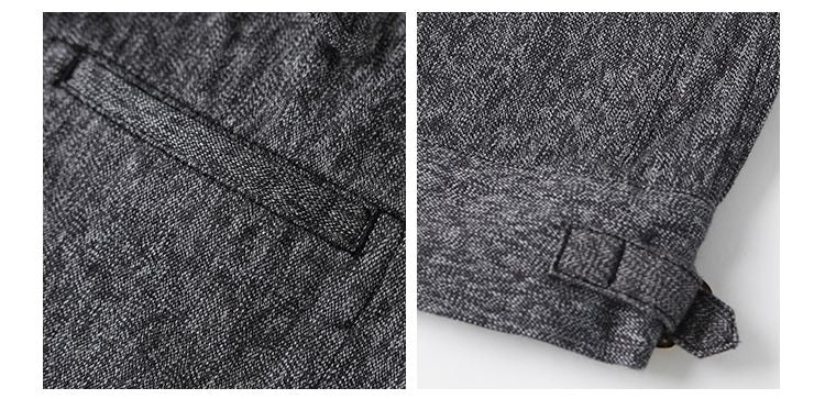 Salt-and-Pepper Cossack Jacket - Image 8