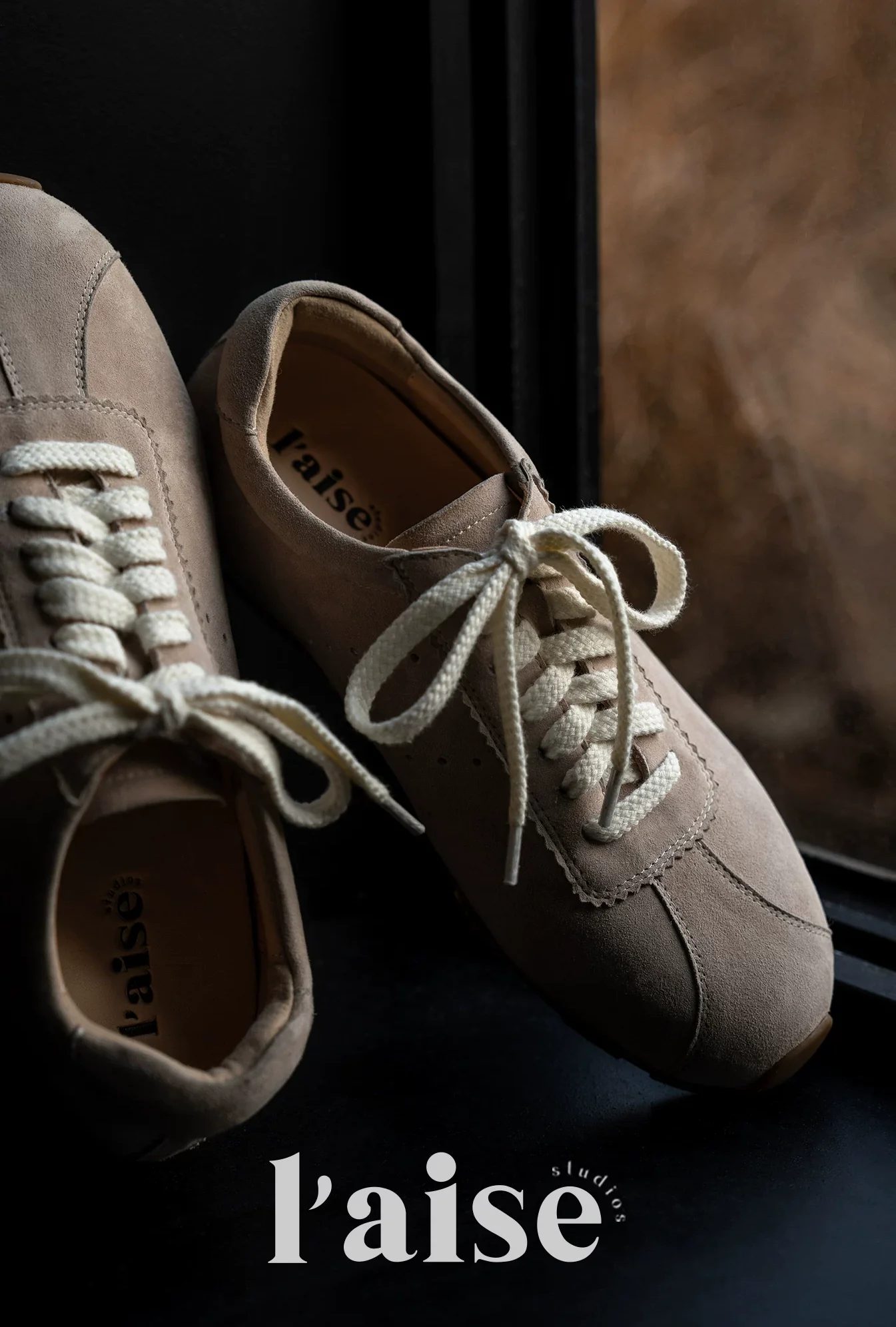 Sand Time Suede Trainers - Image 2