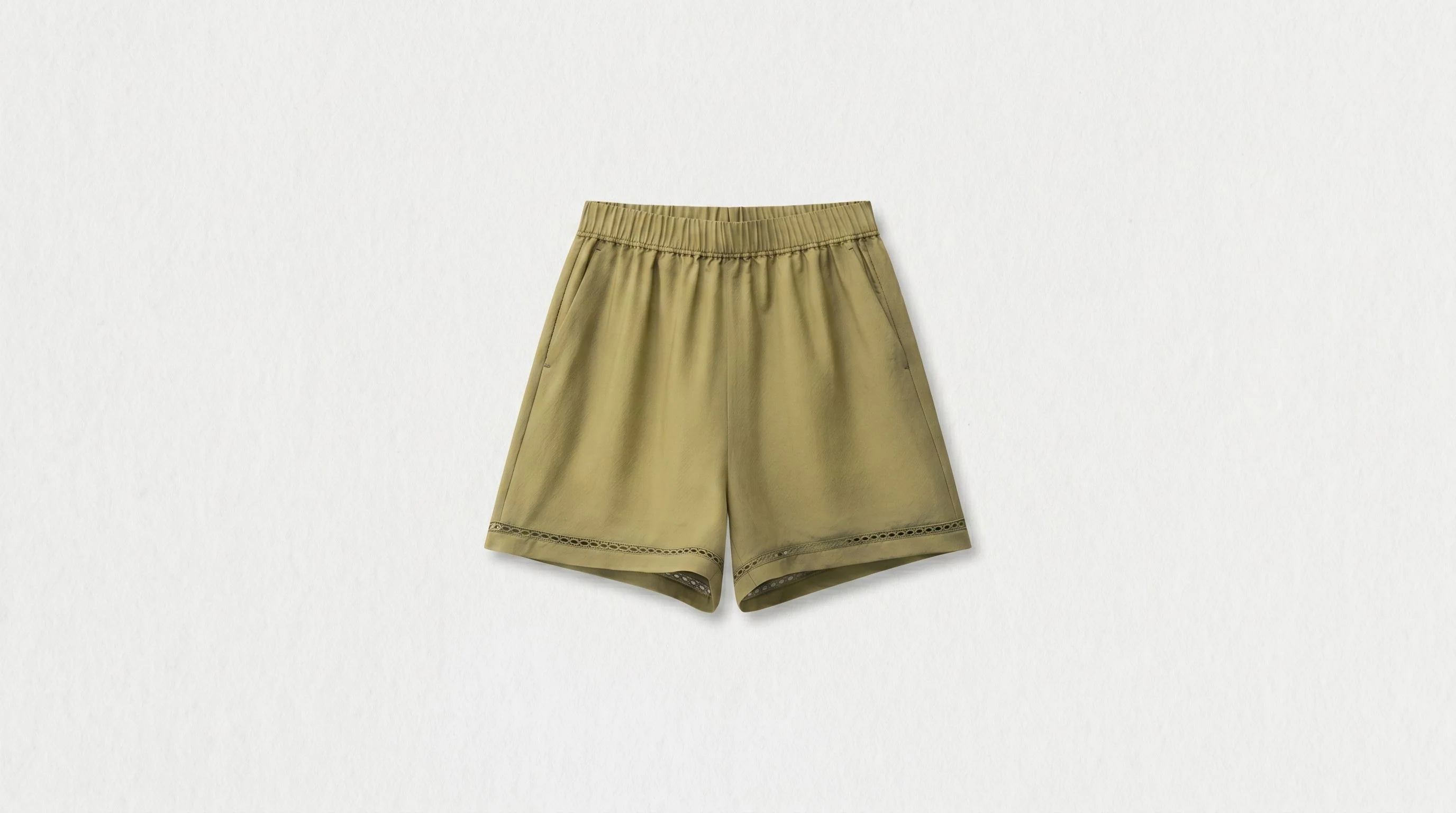 Scallop Hem Shorts - Image 5