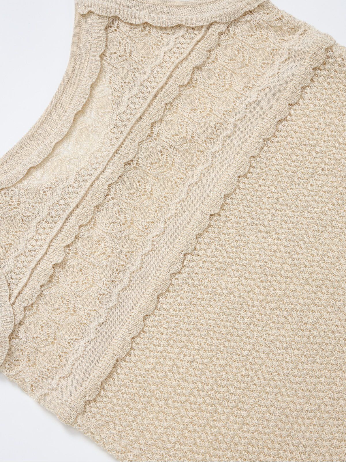 Scalloped Knit Camisole