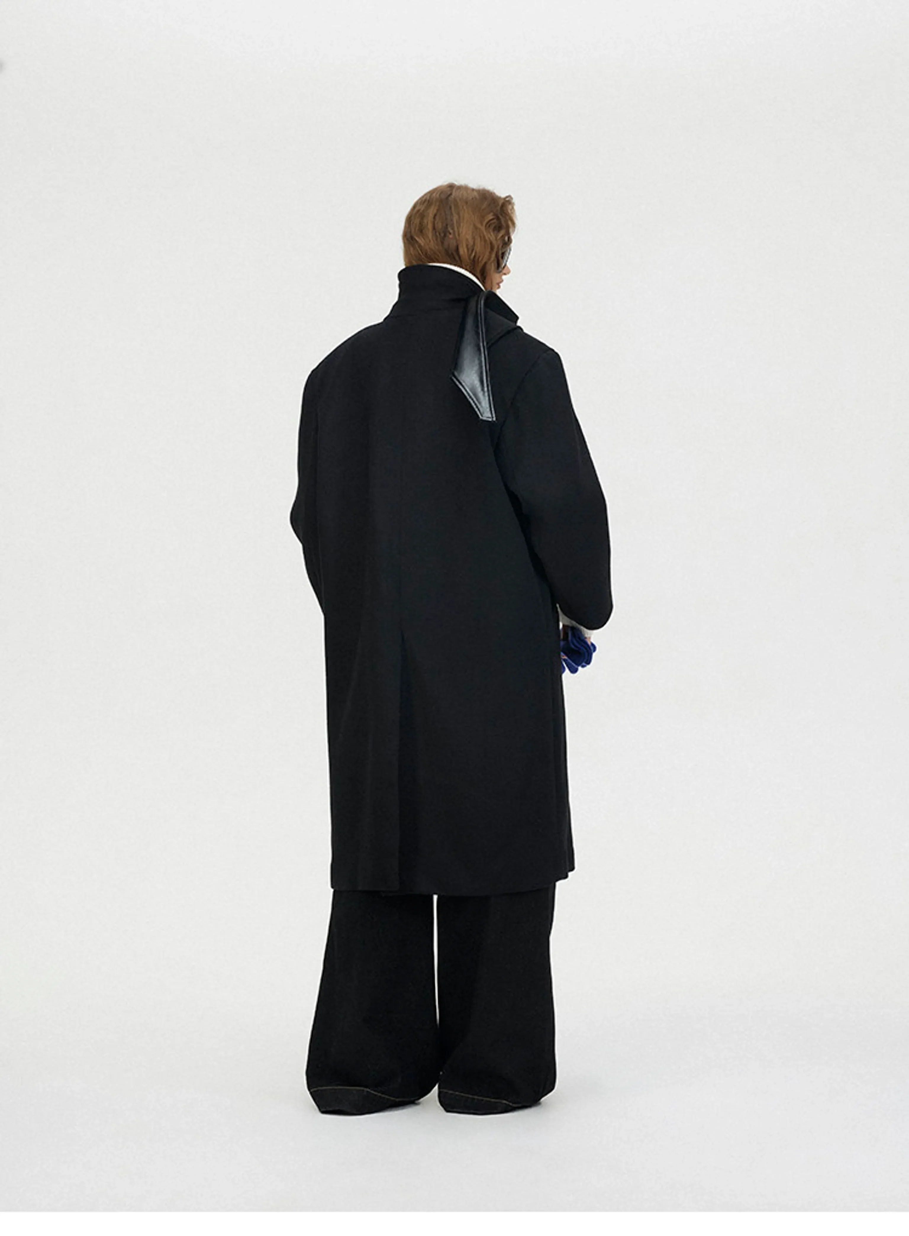 Scarf Collar Coat - Image 2