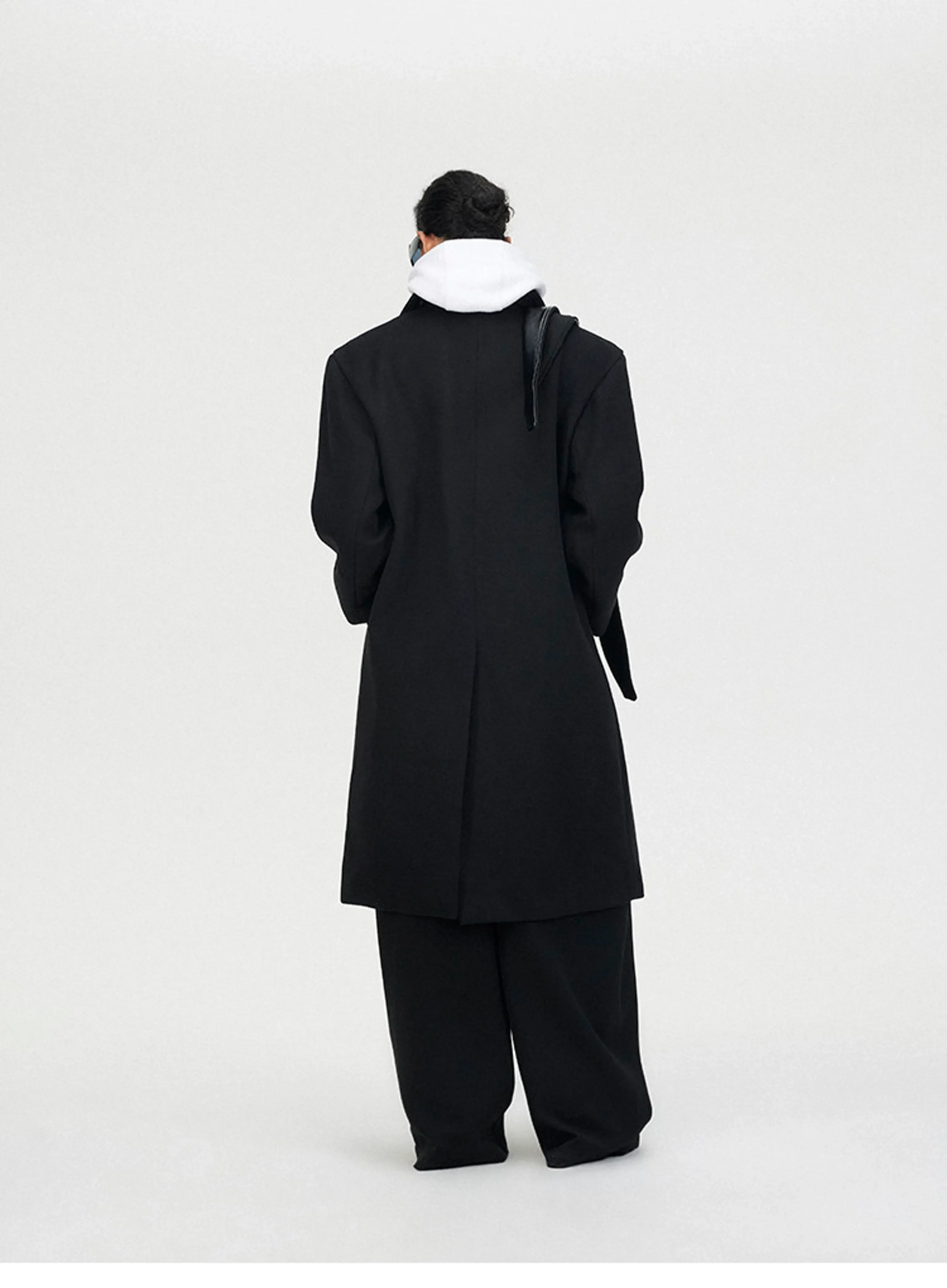 Scarf Collar Coat - Image 5