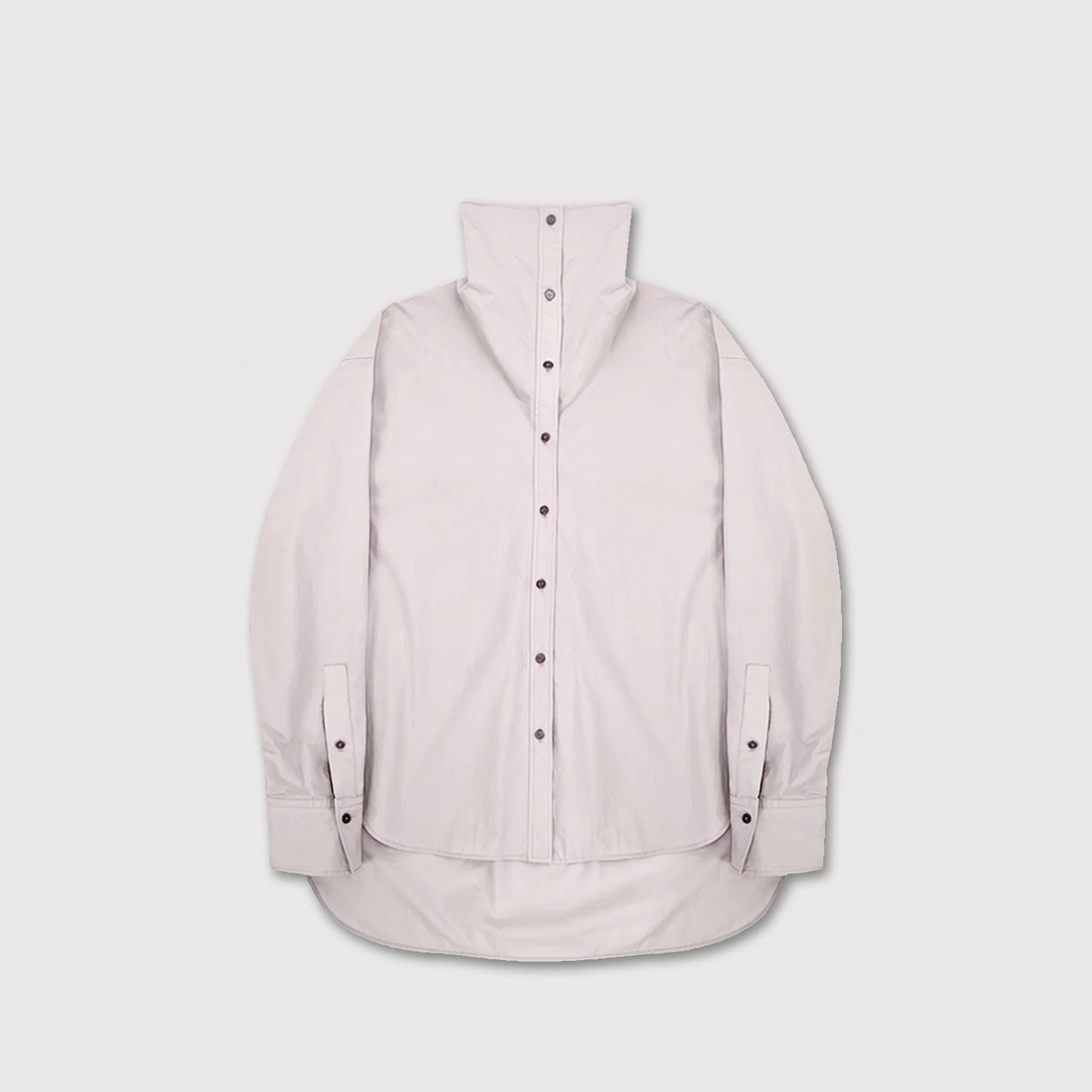 Scarf Collar Shirt - Image 7