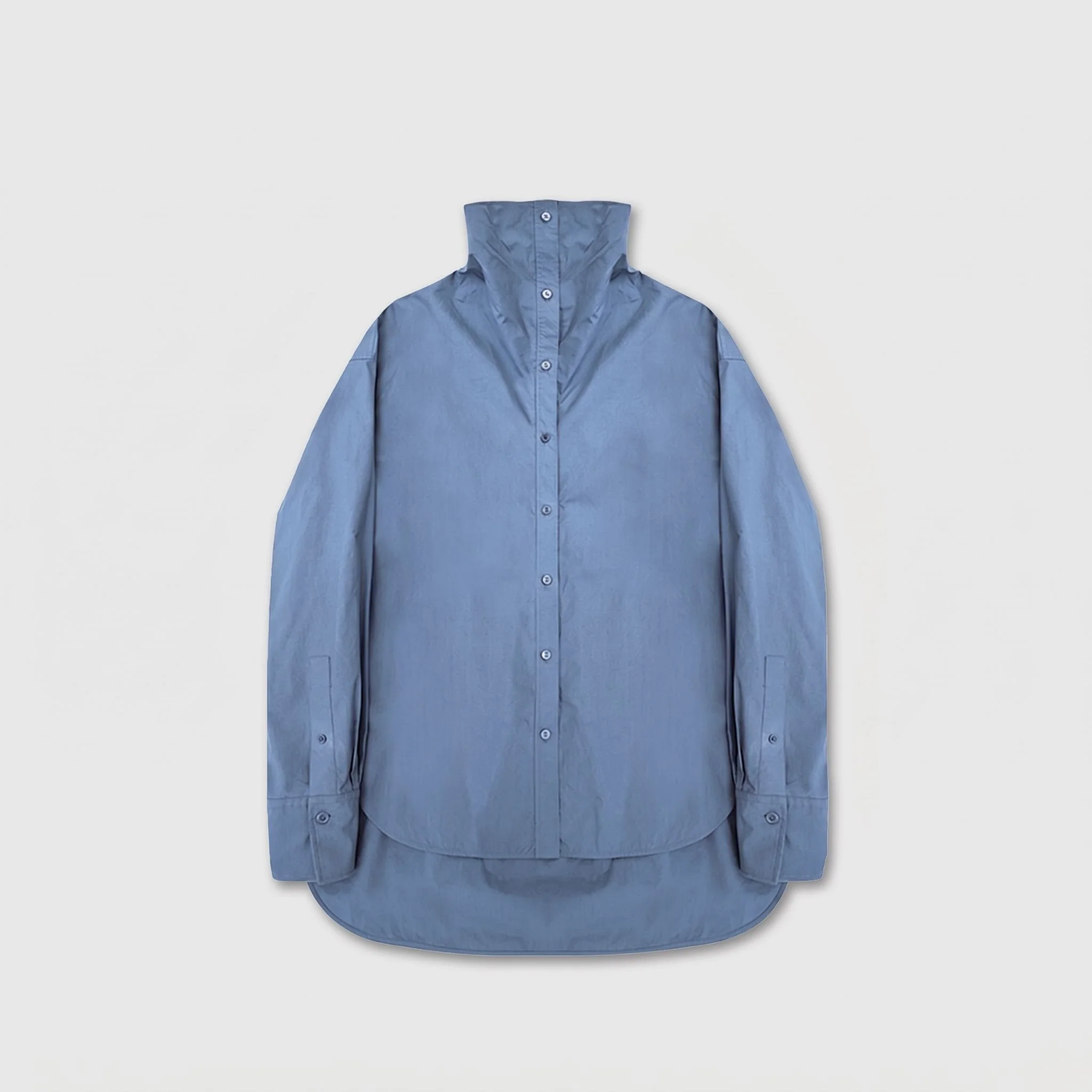 Scarf Collar Shirt - Image 8