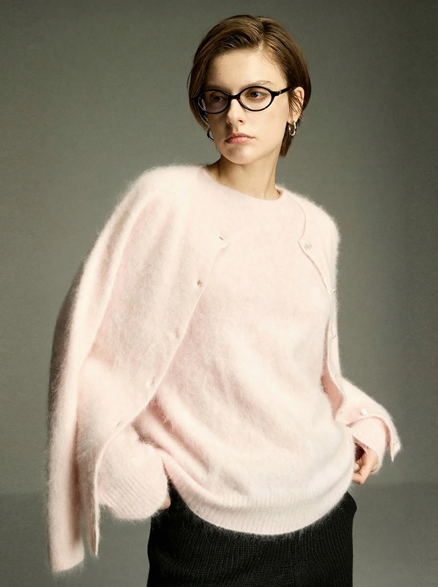 Scarf Collar Sweater - Image 13
