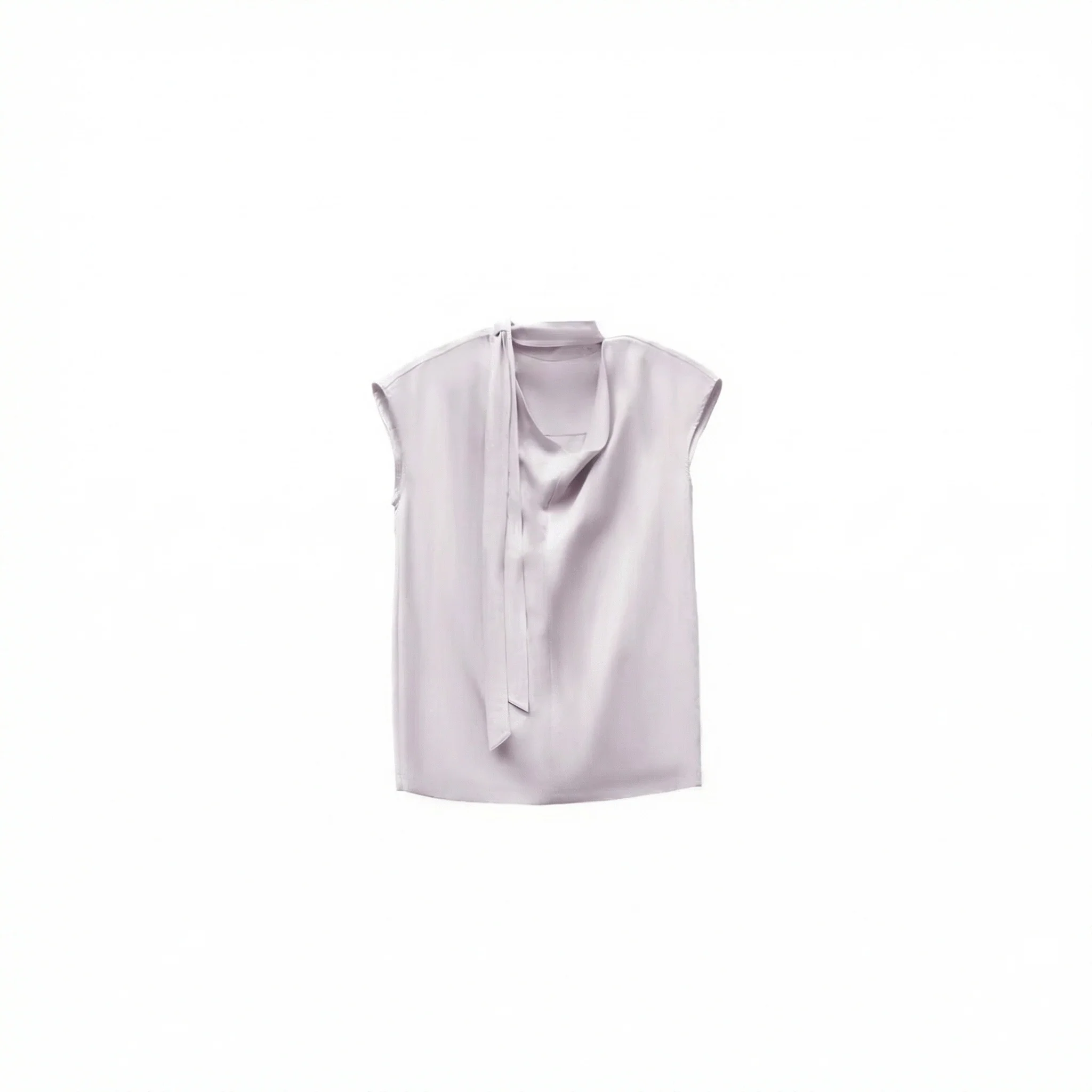 Scarf Neck Blouse - Image 5