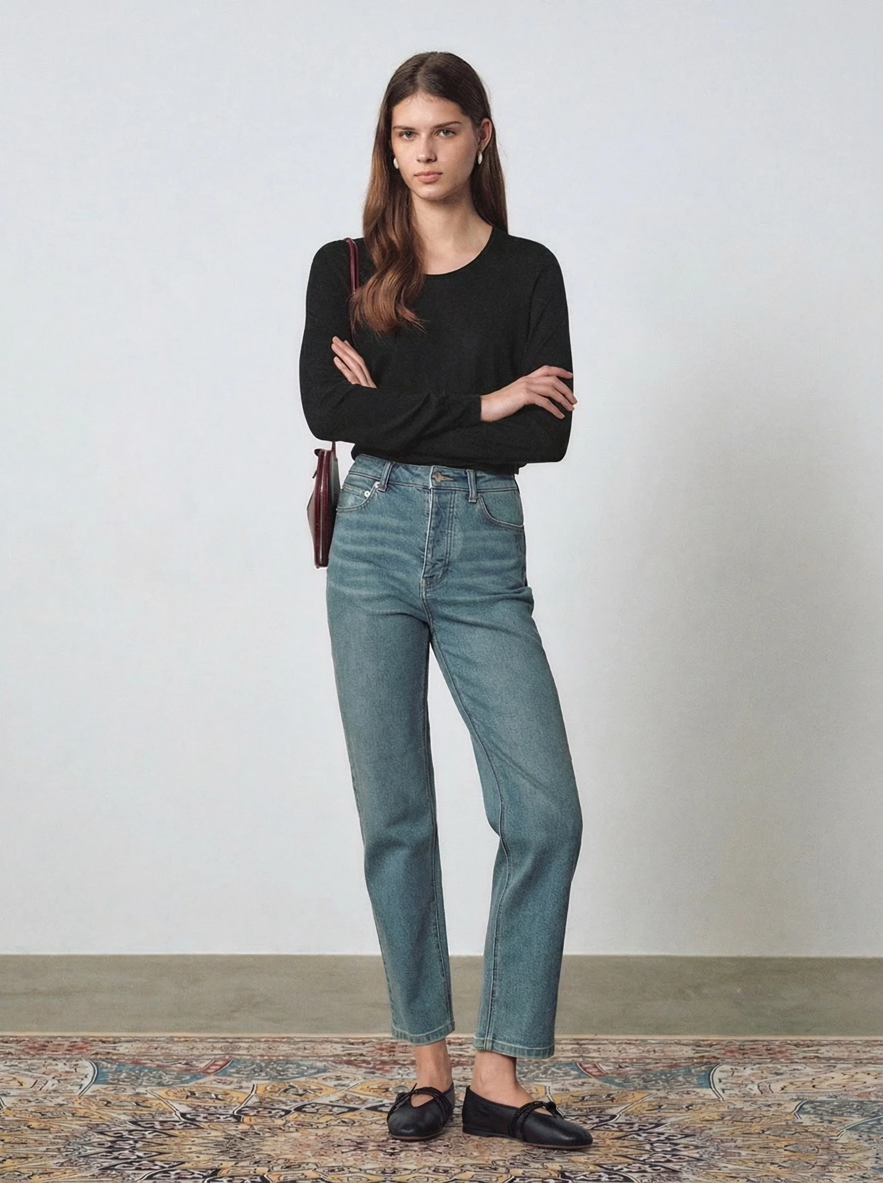 Scoop Neck Knit Top