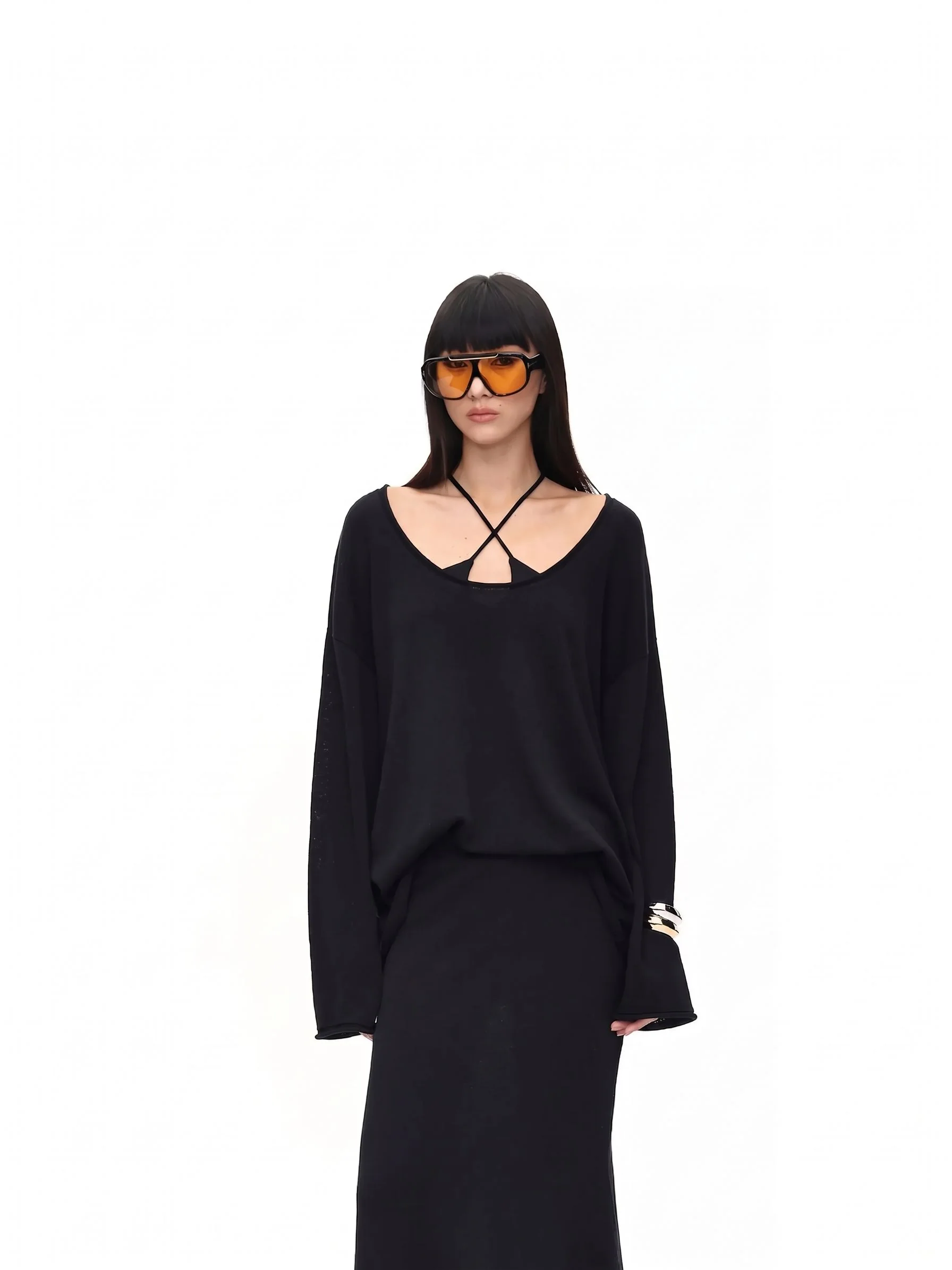 Scoop Neck Knit Top - Image 6