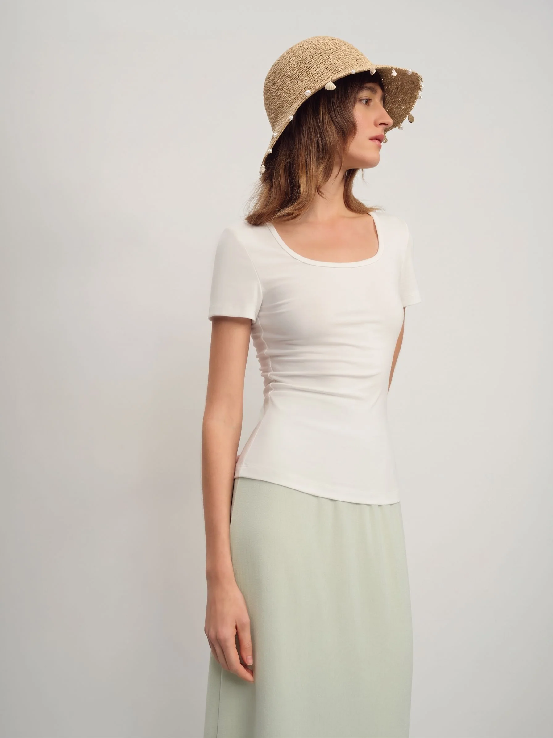 Scoop Neck Tee - Image 4