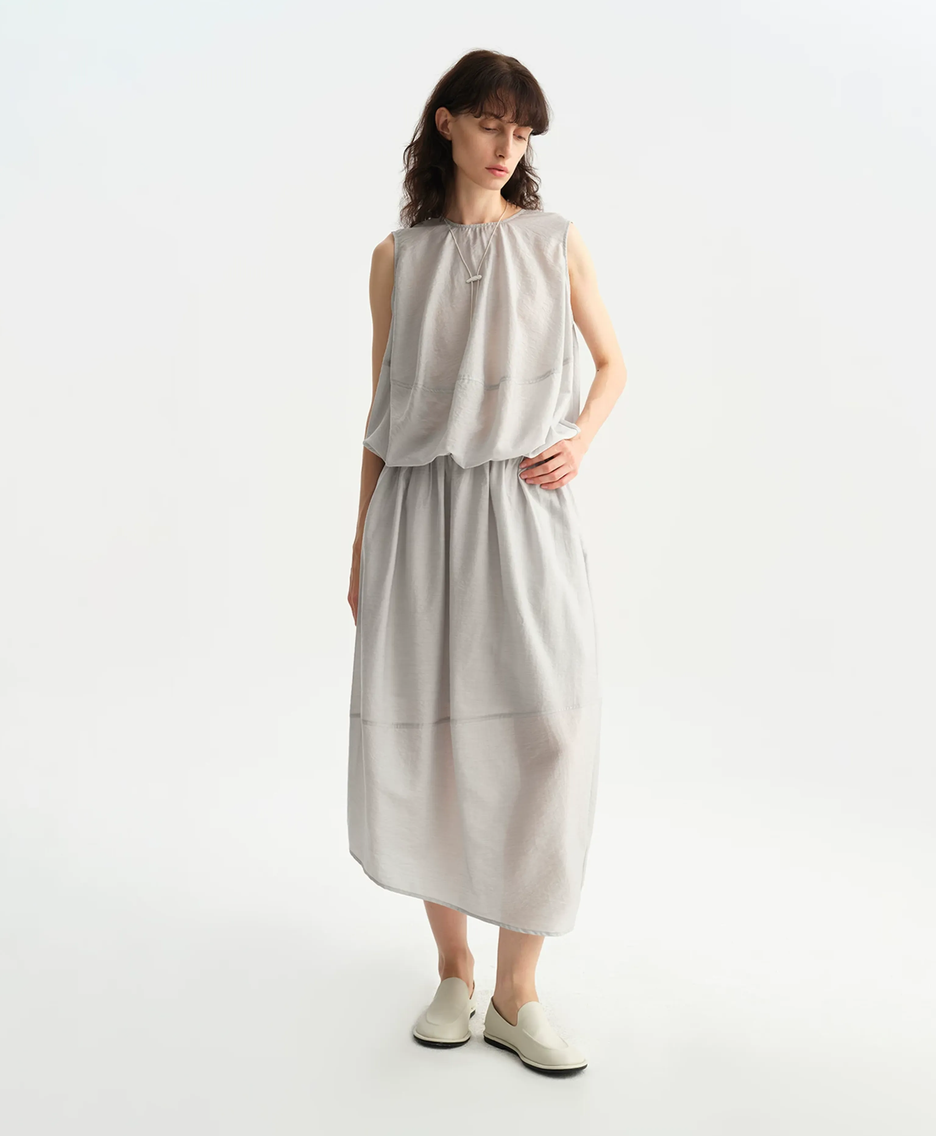 Sculpted Tulip Maxi Skirt - Image 3