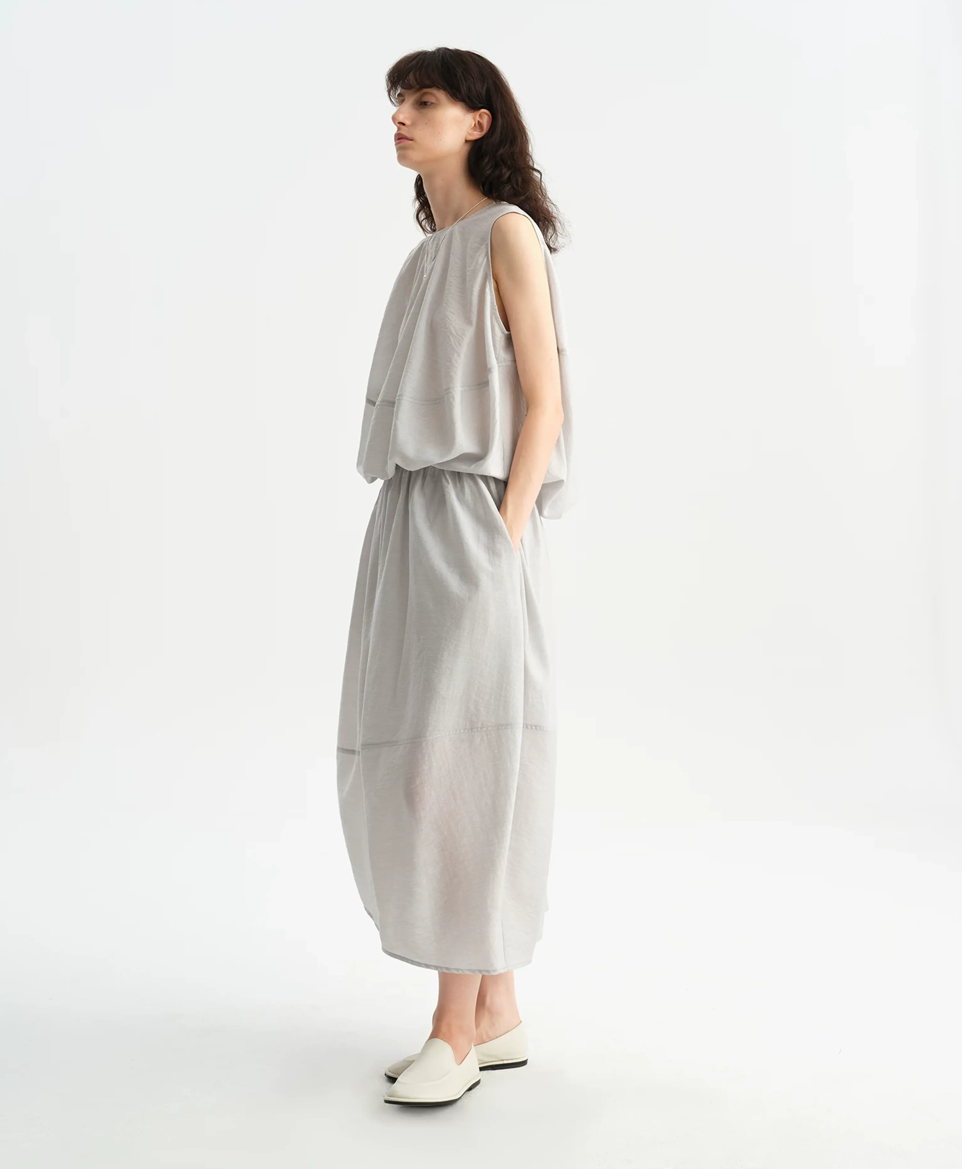 Sculpted Tulip Maxi Skirt - Image 5